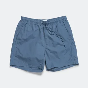 Hauge Recycled Nylon Swimmers - Fog Blue Active Lifestyle rayon fabric