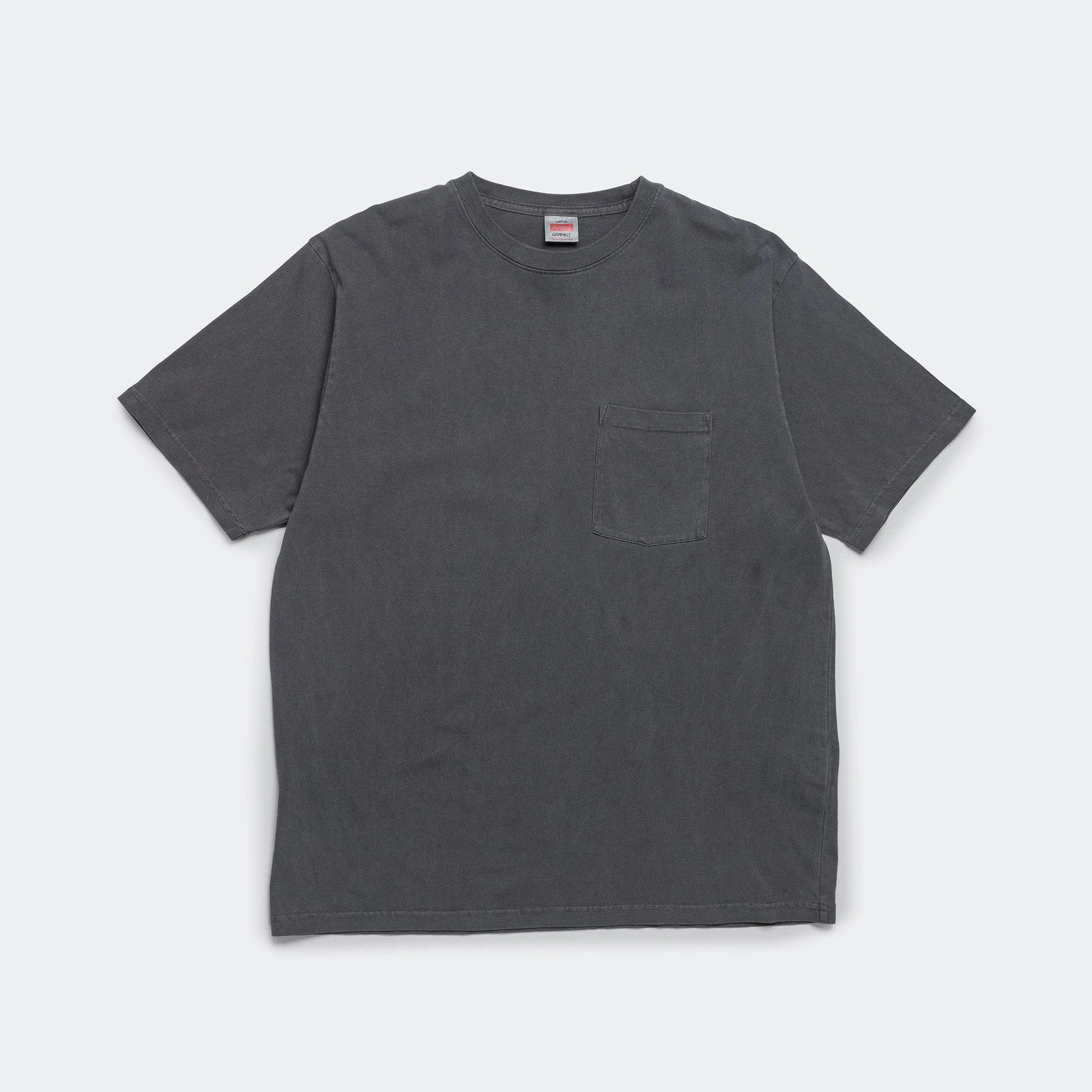 Comfort and Fit Healthknit SS Pocket Tee - Pigment Black