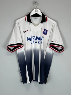 1997/99 RANGERS AWAY SHIRT (L) NIKE Seamless construction