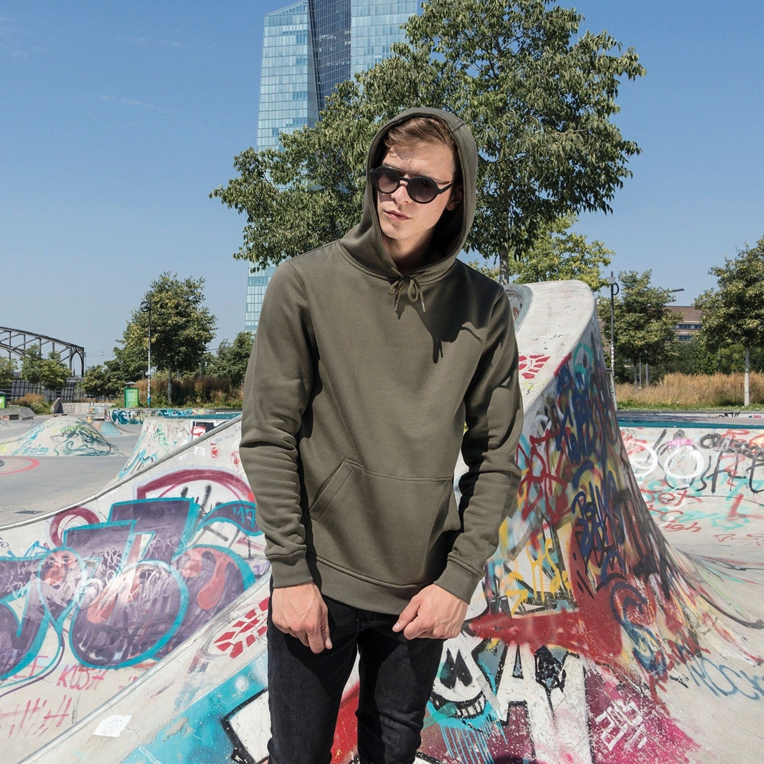 Street Day Cold Weather Gear Heavy Hoodie | BLACK