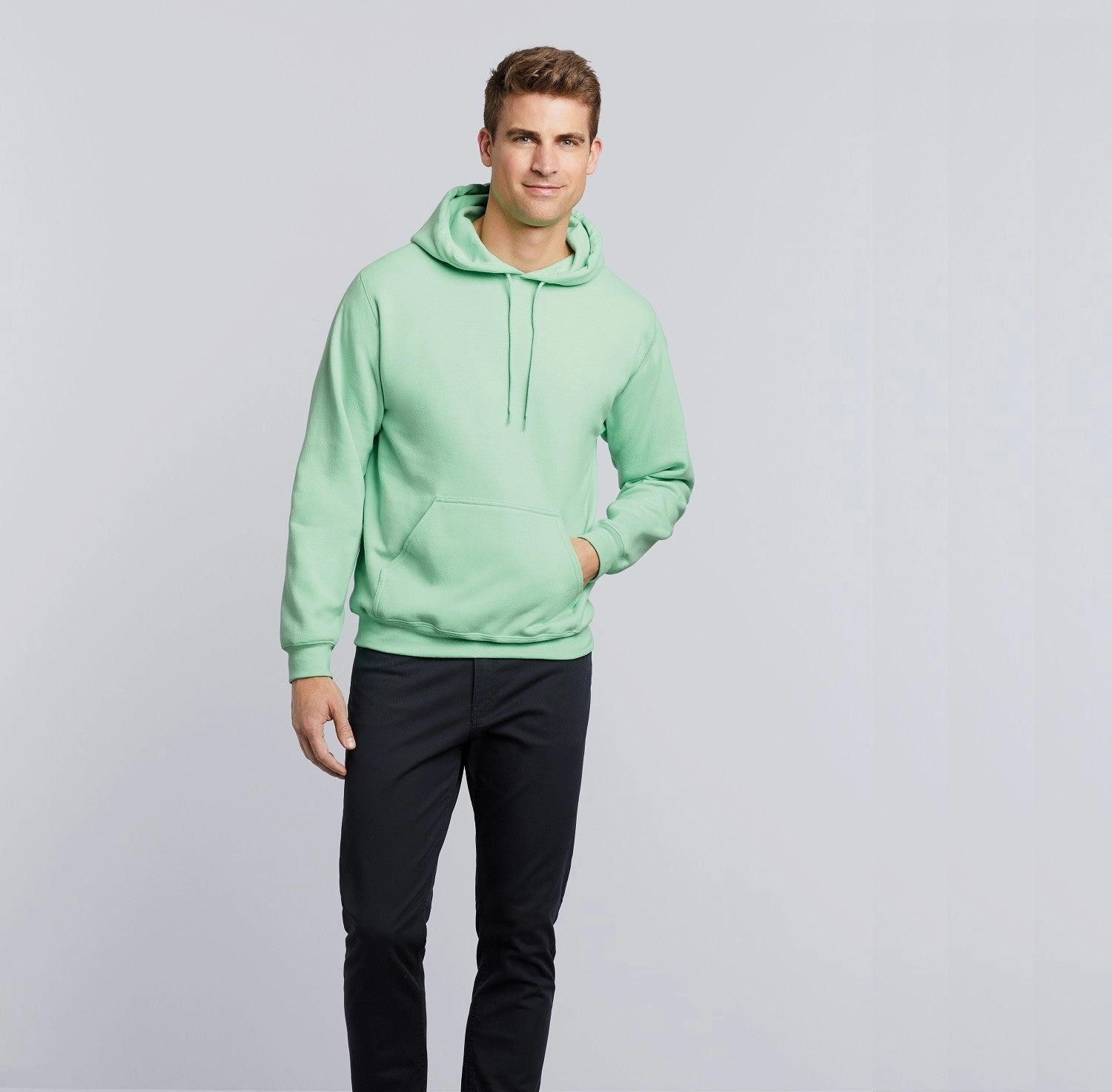 Heavyweight Blend Adult Hooded Sweatshirt | ASH Bobcat like Fringe details