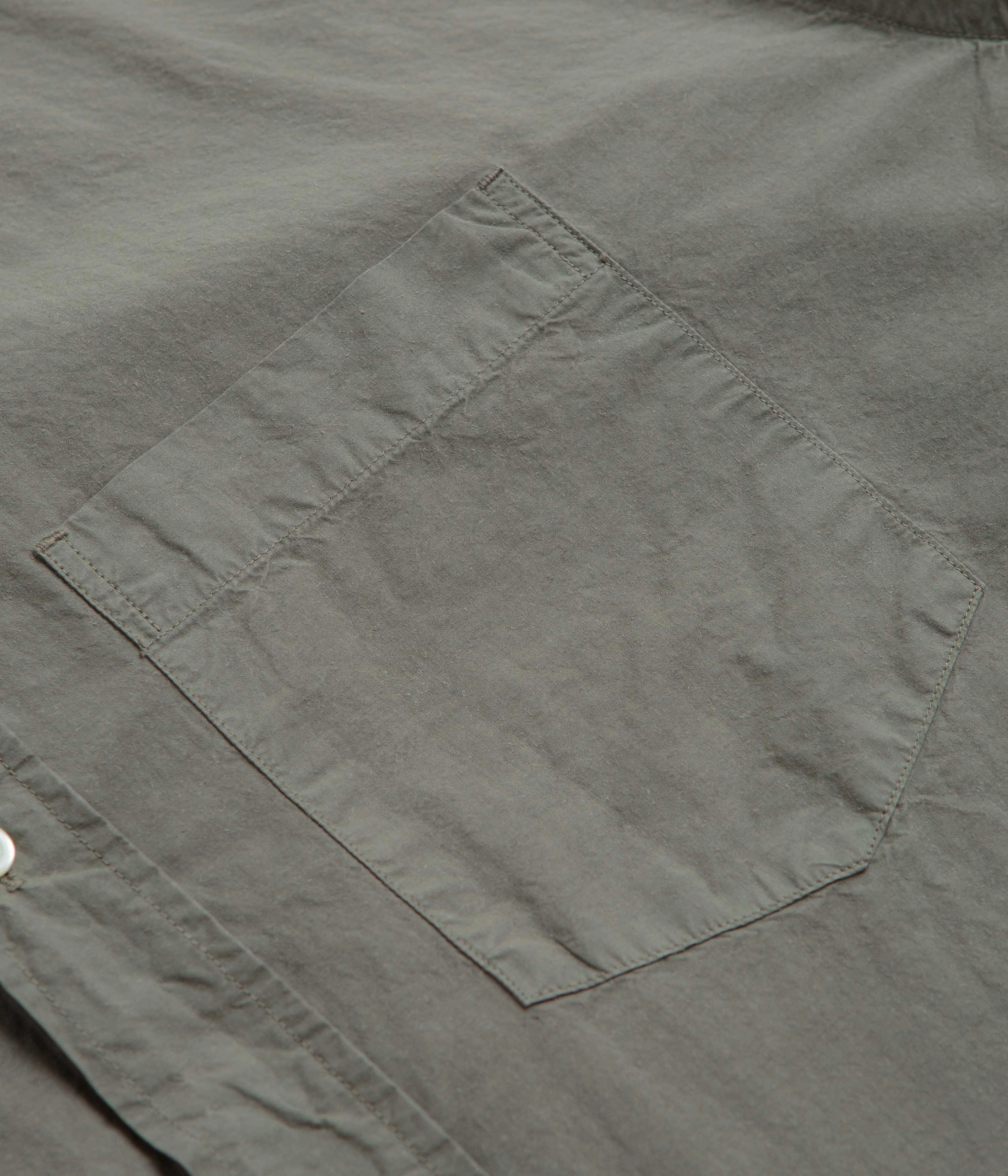 tall size Plus Size Fit Norse Projects Mo Cotton Tencel Shirt - Mid Khaki