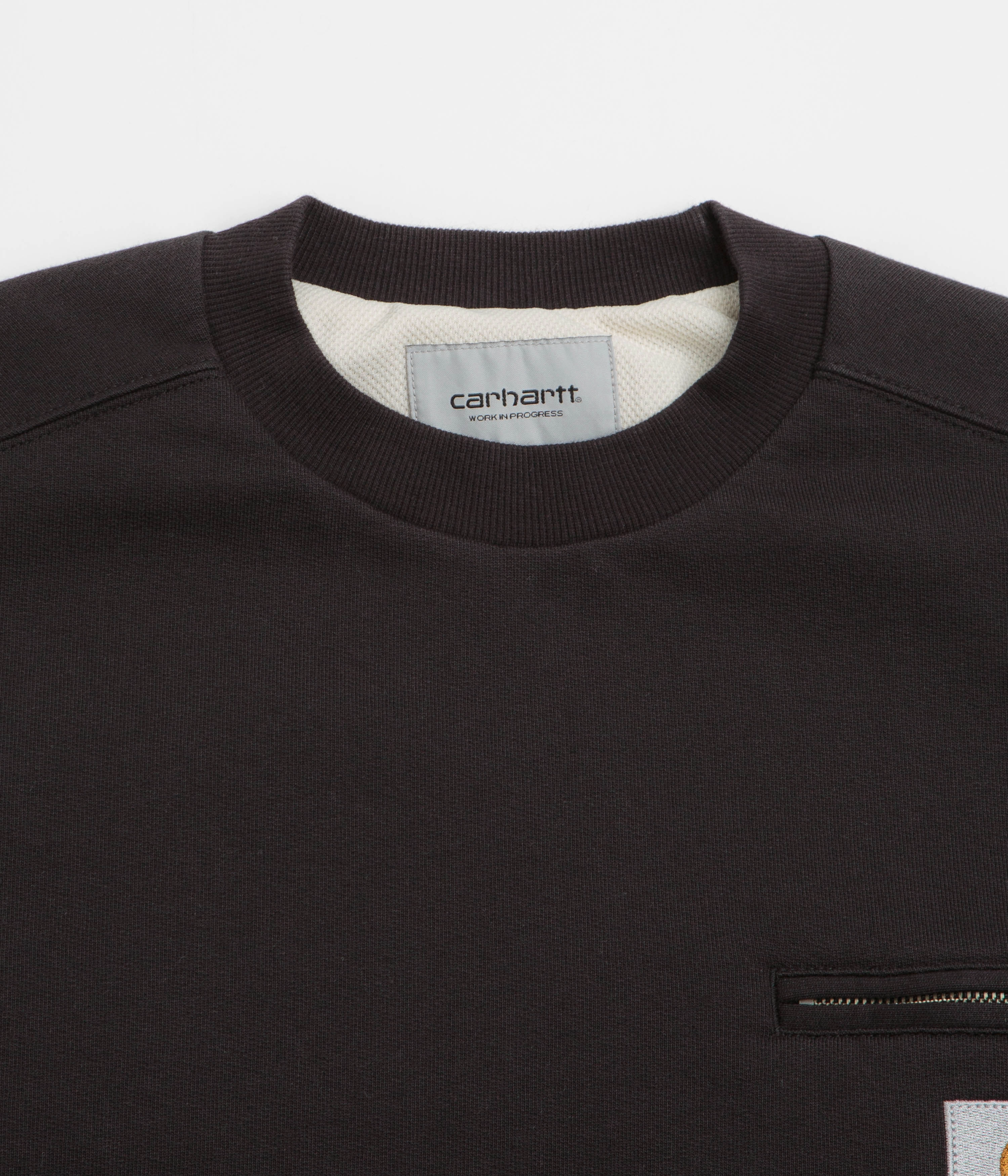Travel Wear Carhartt Detroit Crewneck Sweatshirt - Black