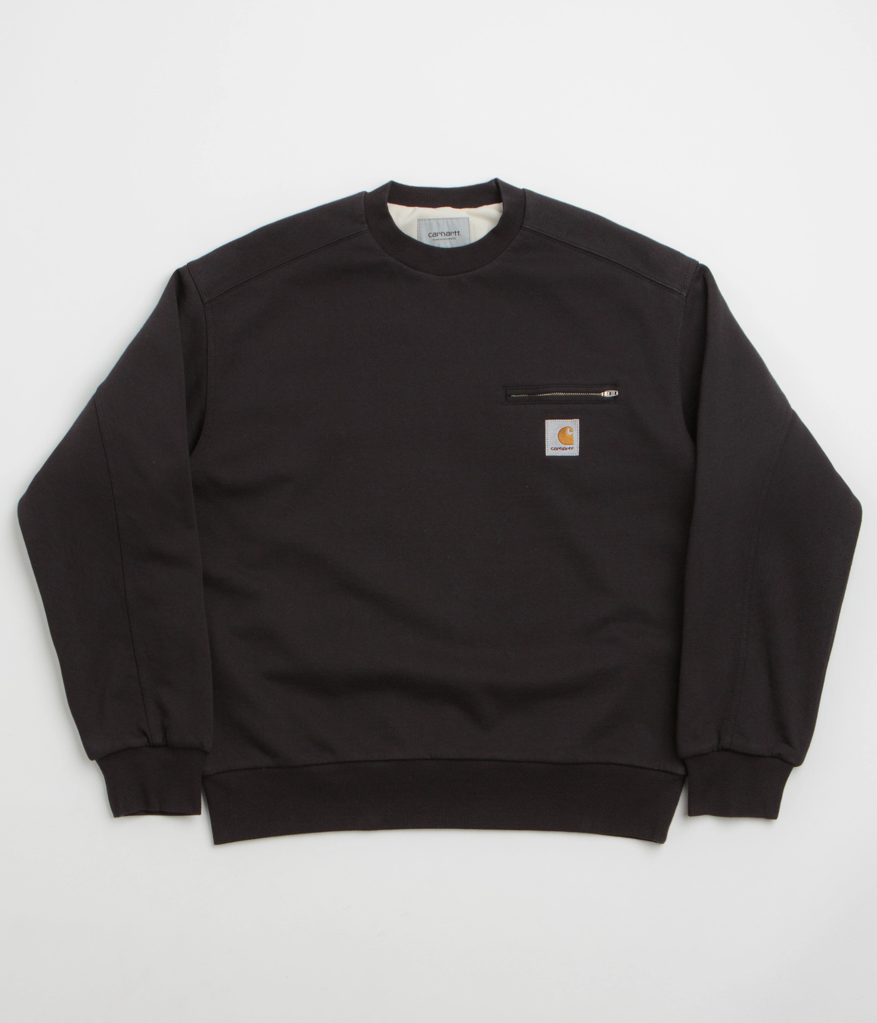 product comparison Plaid Design Carhartt Detroit Crewneck Sweatshirt - Black