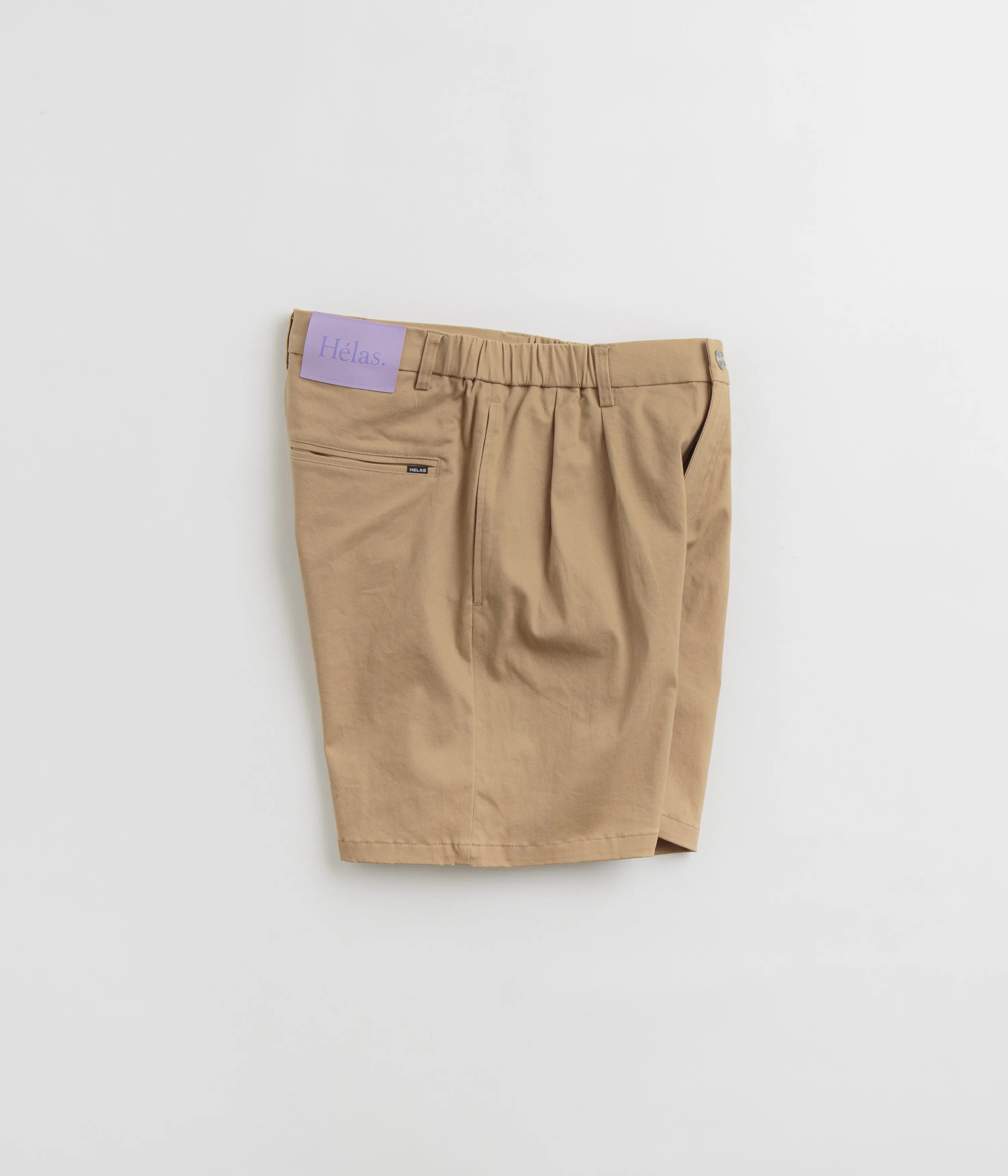 Ombre effect Temperature Regulating Tech Helas Classic Pince Shorts - Beige