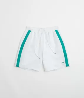 Helas Facile Sport Shorts - White Soft Elastic poolside gear
