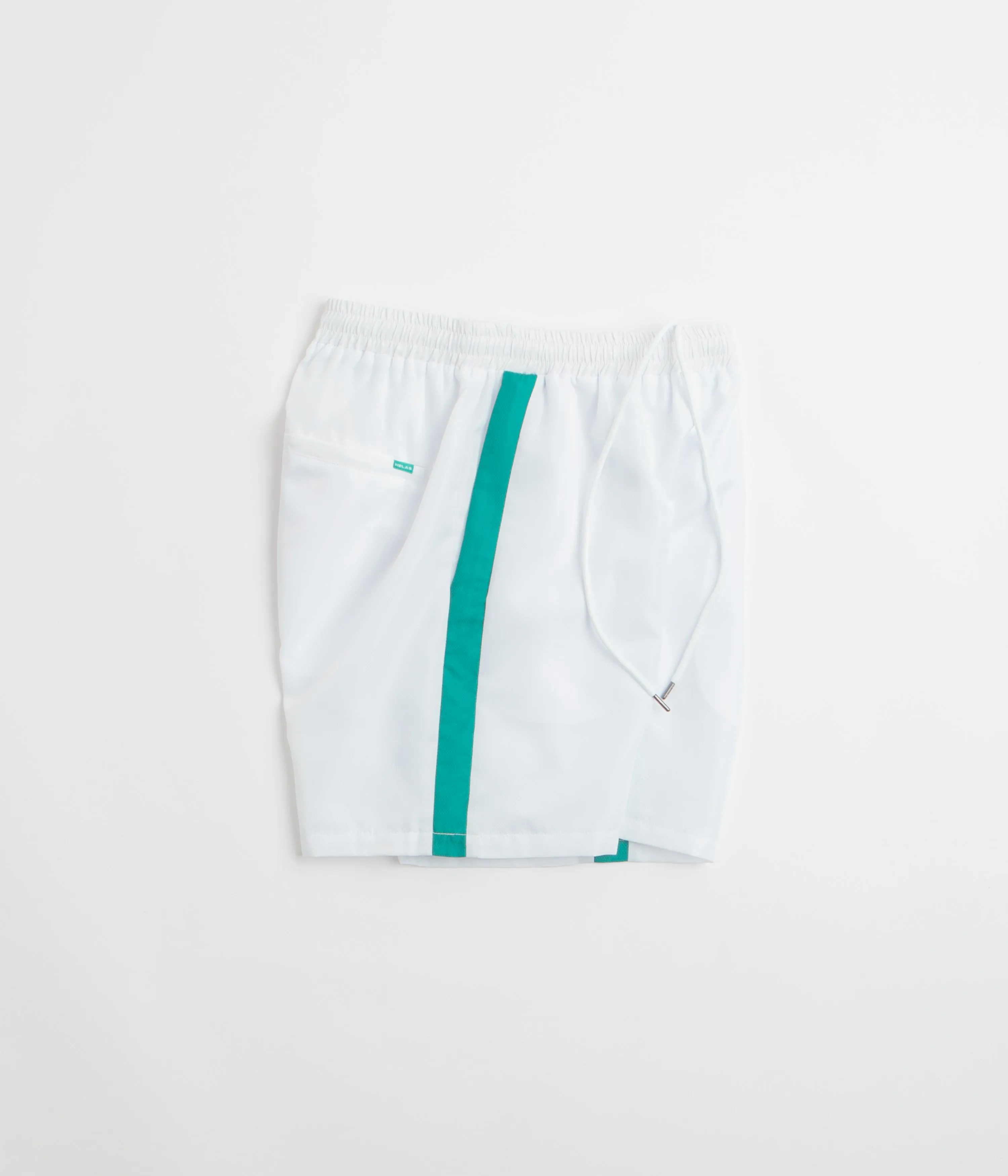 Compact Storage Feature Helas Facile Sport Shorts - White