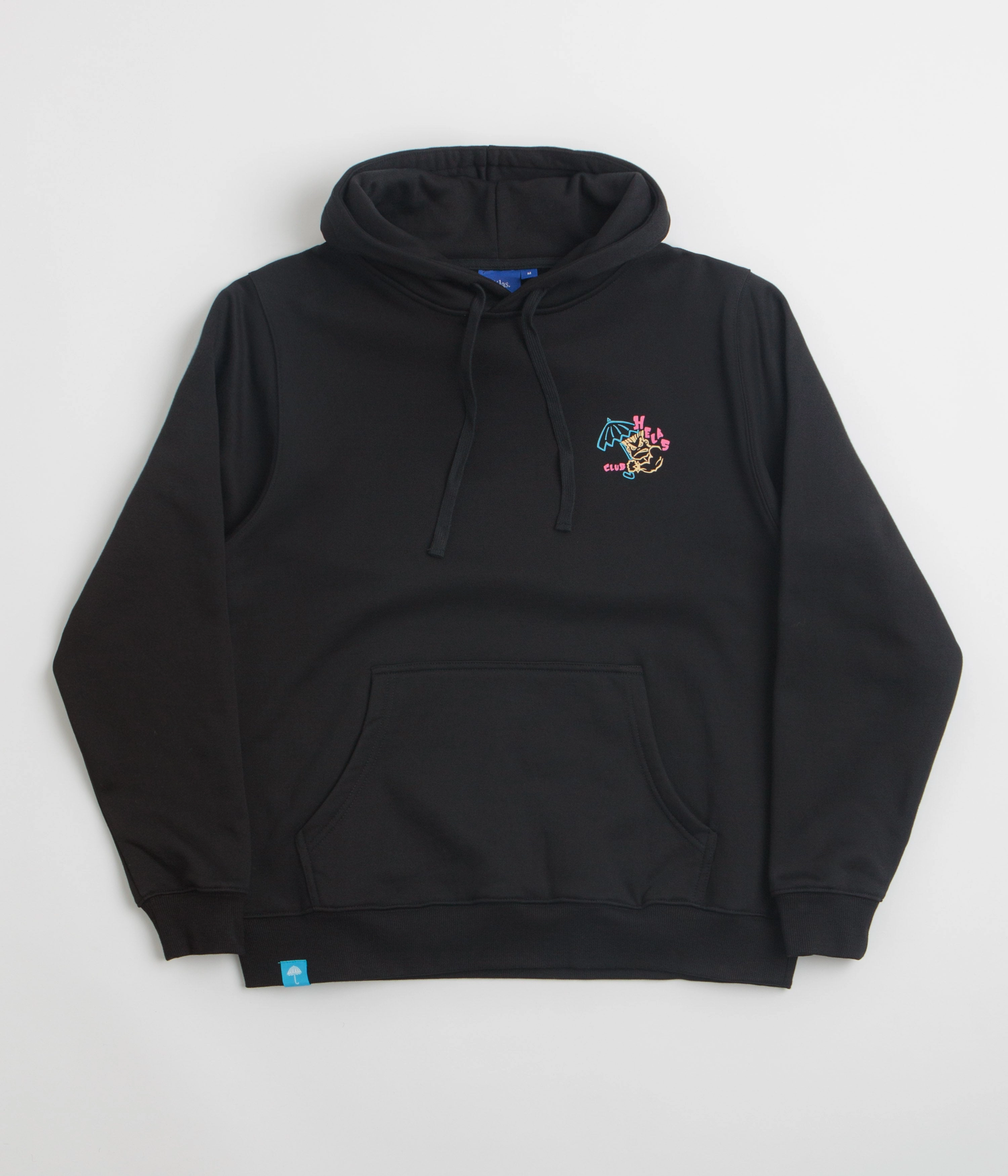 Water Repellent Helas Bad Hoodie - Black