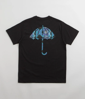 Helas Brush T-Shirt - Black Organic Cotton Construction adults'