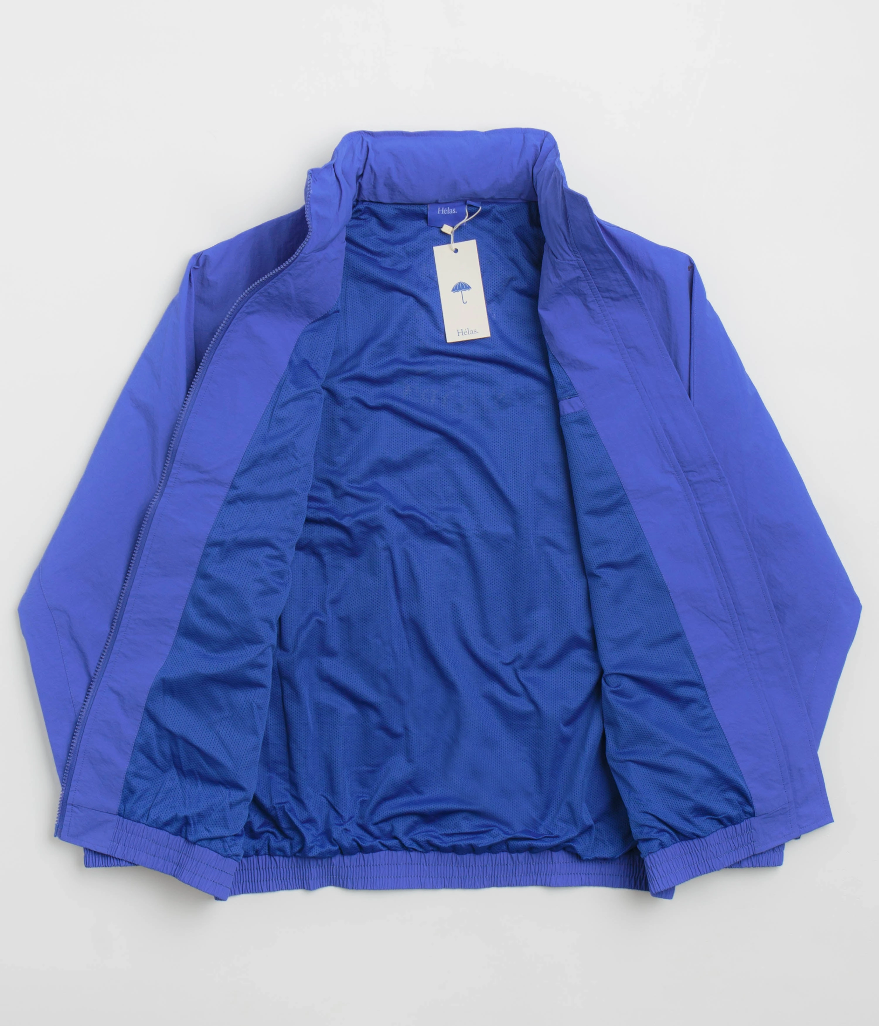 Helas Helas Sport Tracksuit Jacket - Blue high - street buy Recycled Material