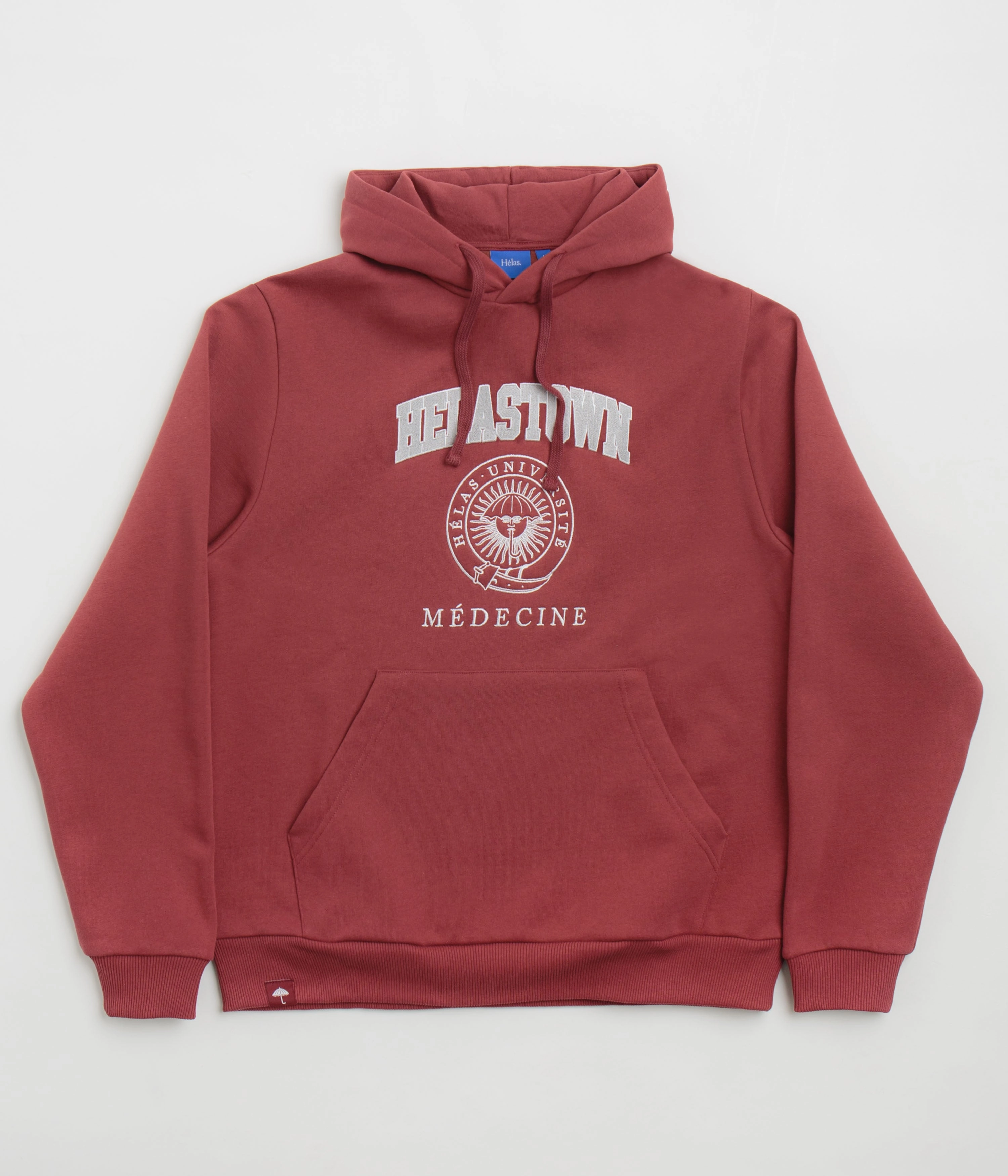Travel Friendly Outdoor Energy Helas Helastown Hoodie - Burgundy