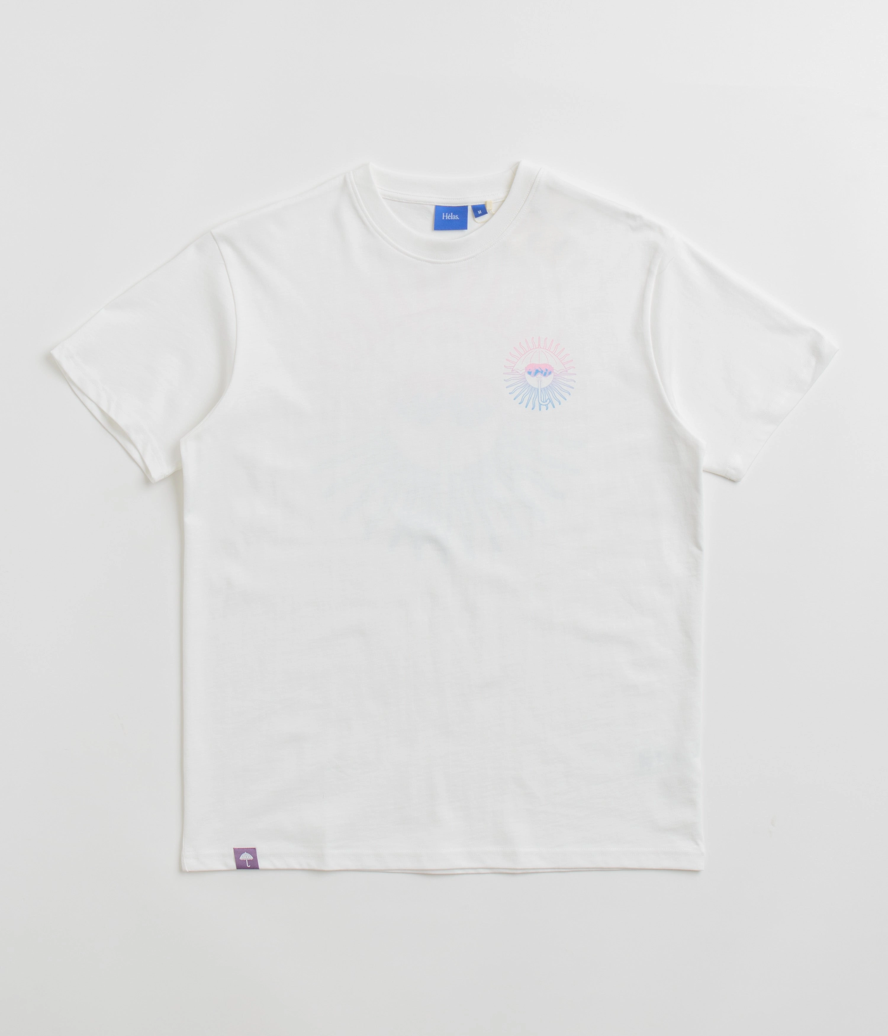 Helas Mask T-Shirt - White Wrinkle Resistant Texture