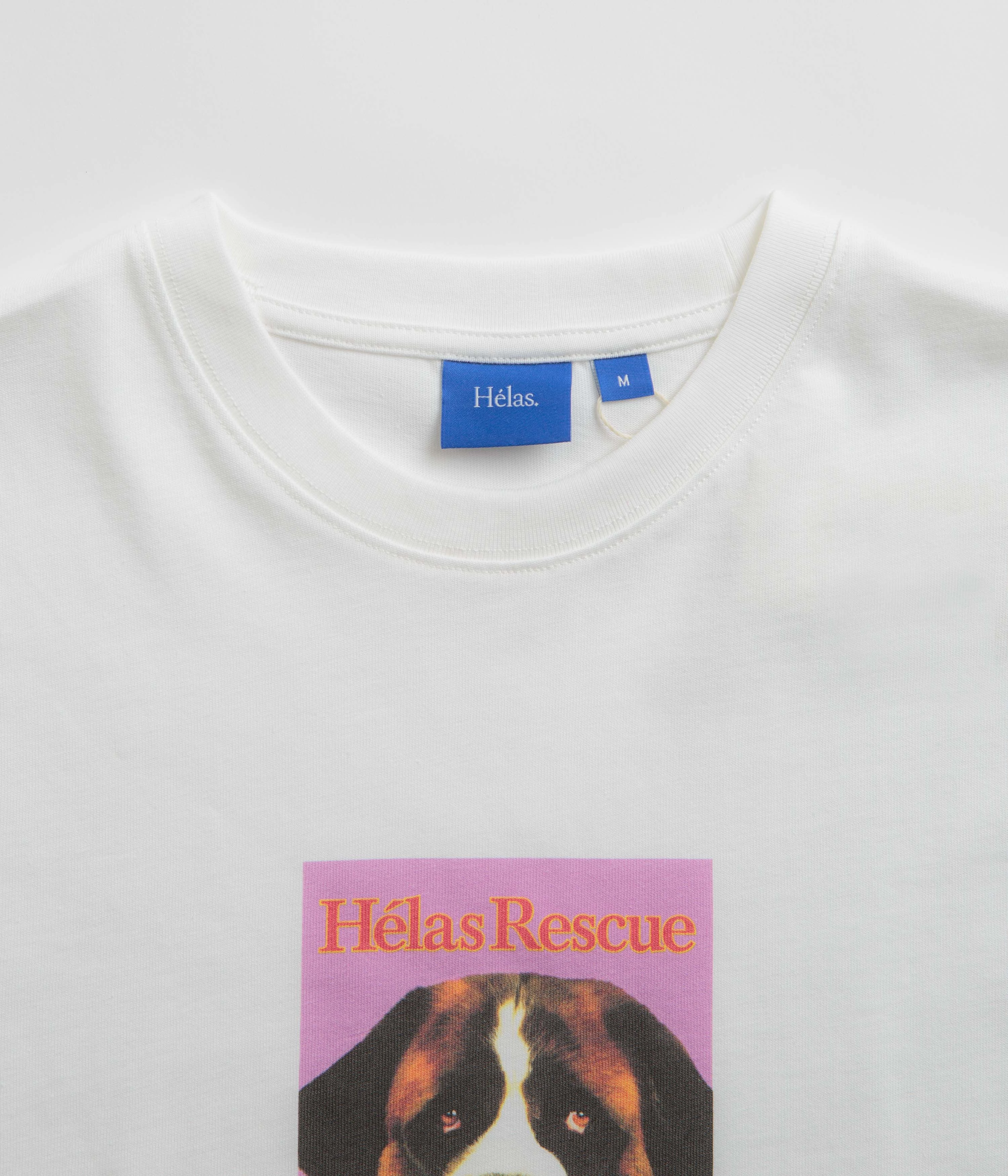 Helas Rescue T-Shirt - White Perfect for Vacation Relaxed Vibes
