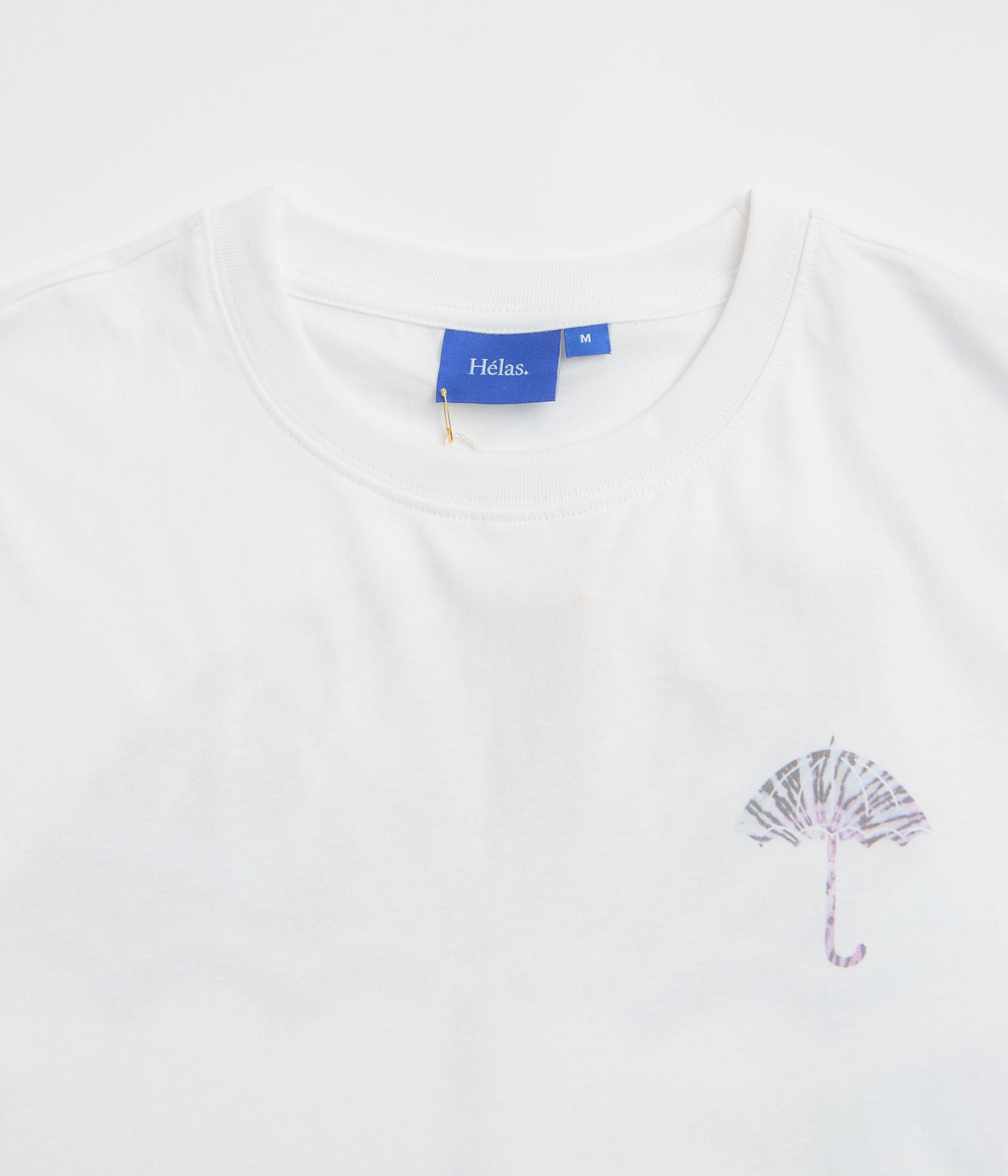 quick dry Low Environmental Impact Helas Tye T-Shirt - White