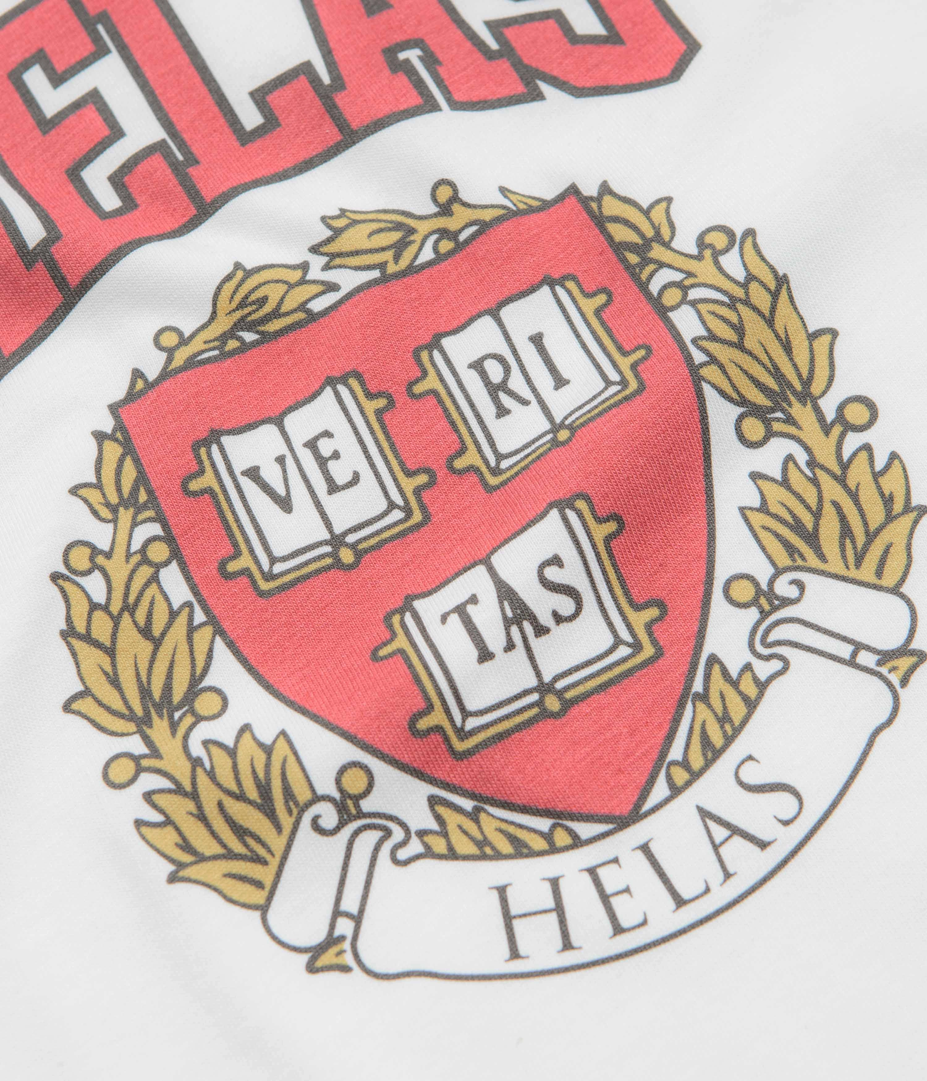 Helas Veritas T-Shirt - White Minimal Trend