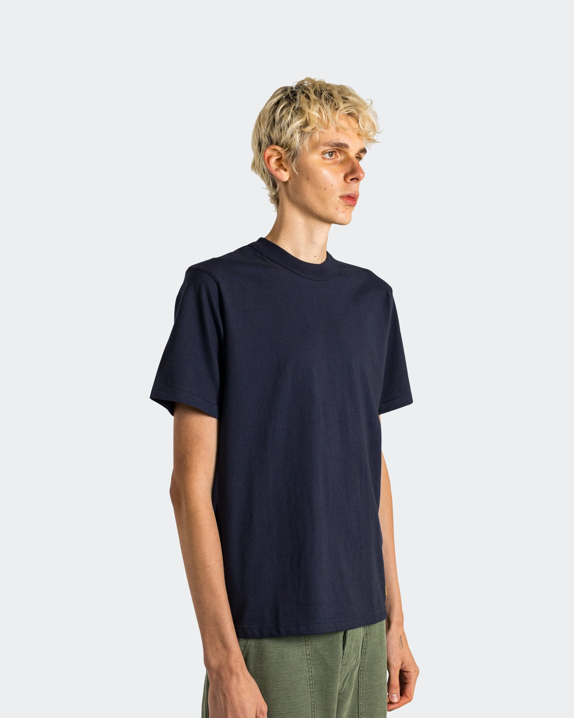 Outdoor Adventure Simple Chic Heritage Callac T-Shirt - Navy
