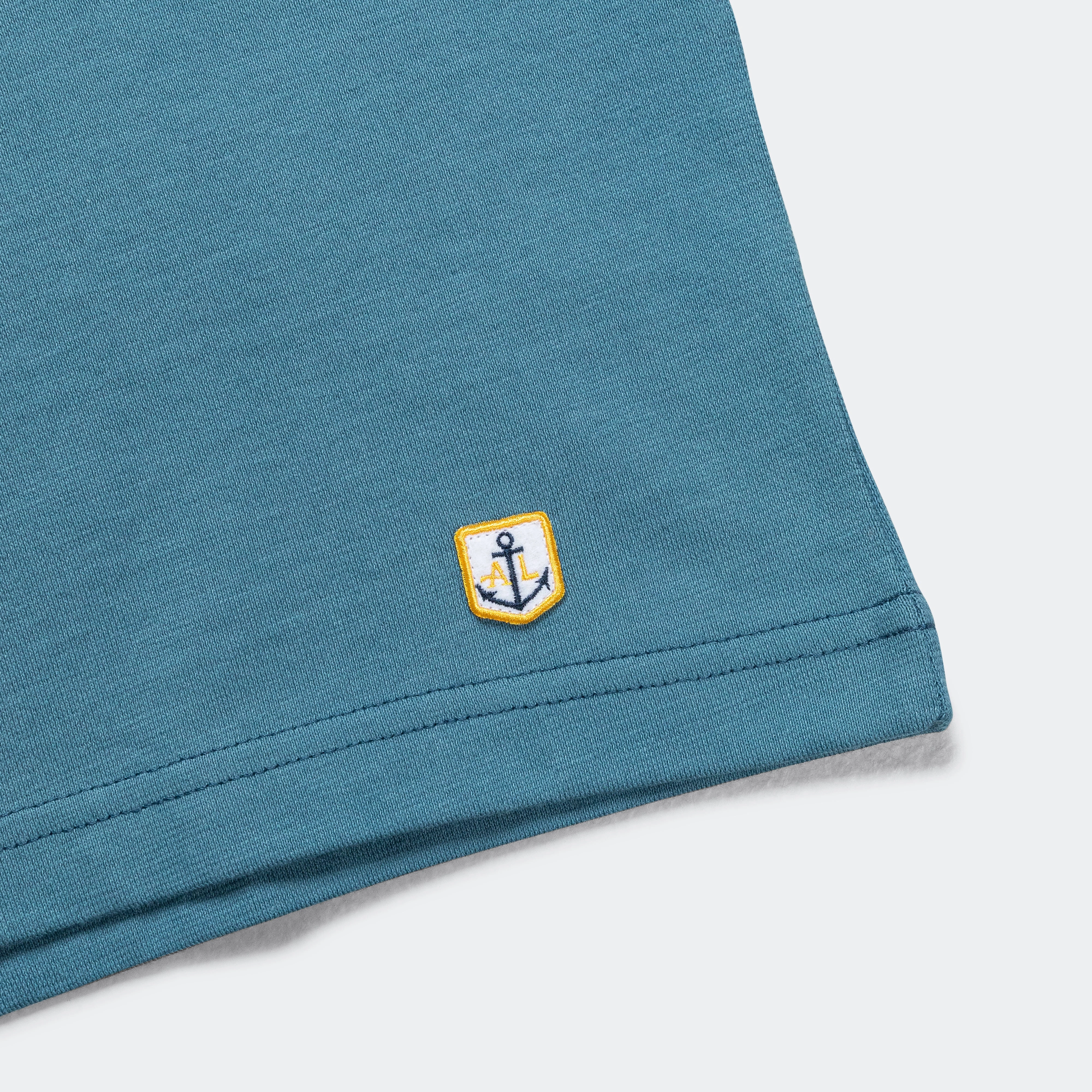 Heritage T-Shirt - Winter Blue Date night Garment Dyed