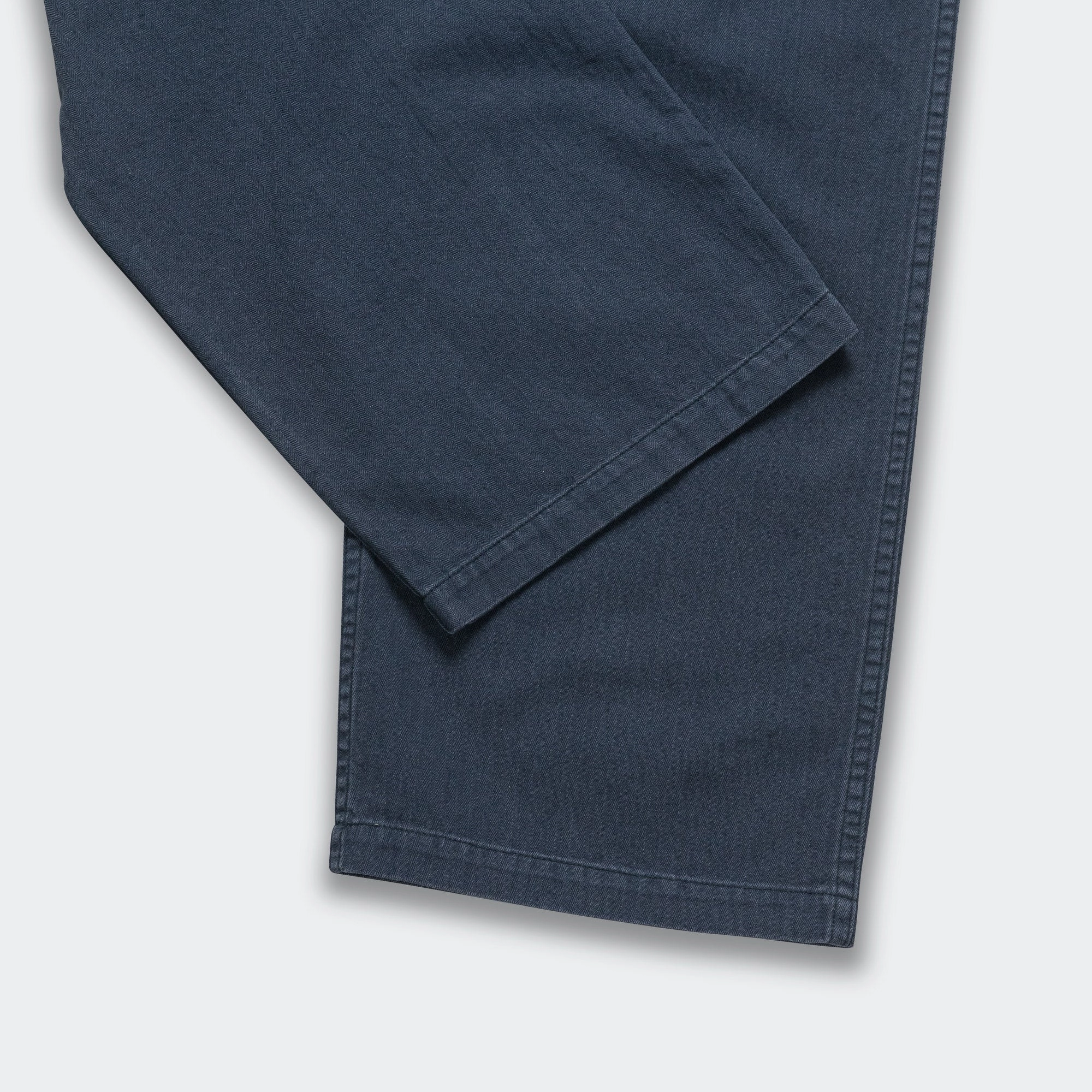 OdorResistantFinish Herringbone Summer Fatigue Pants - Navy
