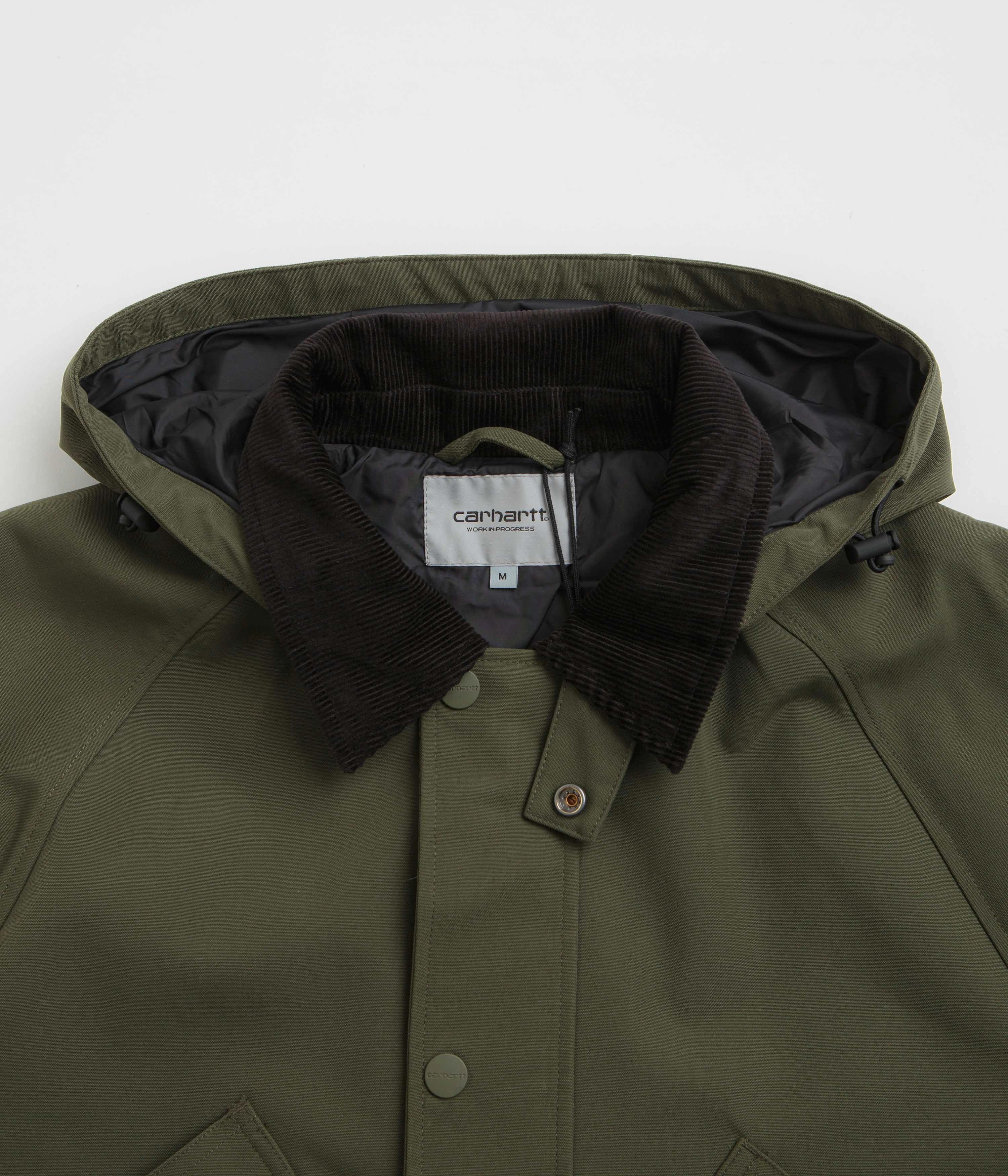 Selection Carhartt Clarton Jacket - Office Green / Black