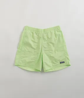 Patagonia Funhoggers Shorts - Salamander Green Multi Panel Cut