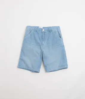 Carhartt Simple Shorts - Blue Light True Washed Reflective Safety Stripes