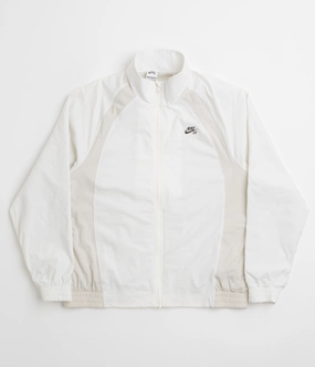 Nike SB Full Zip Woven Jacket - Sail / Light Bone / Black bus ride