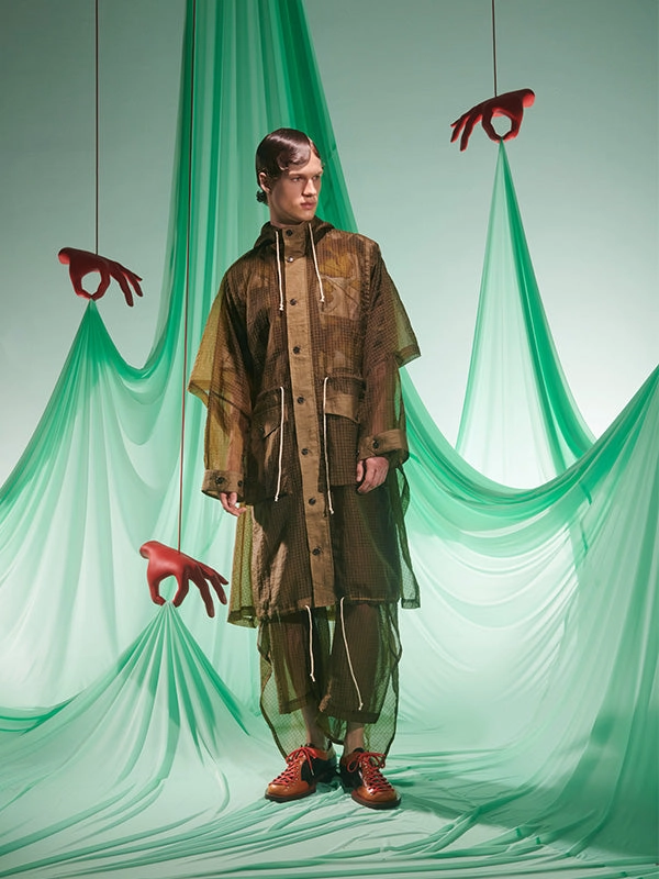 suitable for exercise Limited Edition Uncut Parka - Military Olive