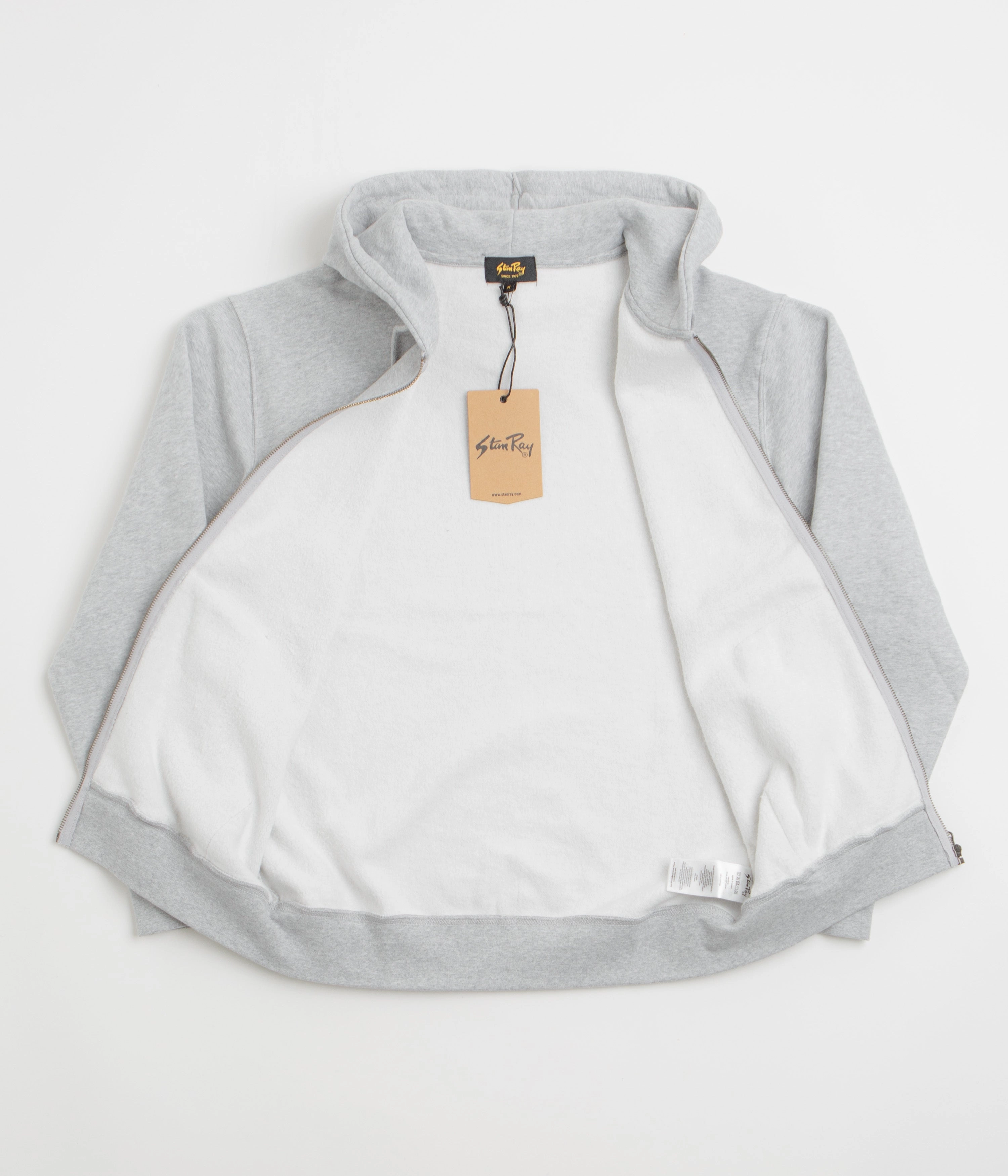 Lifestyle Mode Stan Ray Stan OG Full Zip Hoodie - Grey Heather