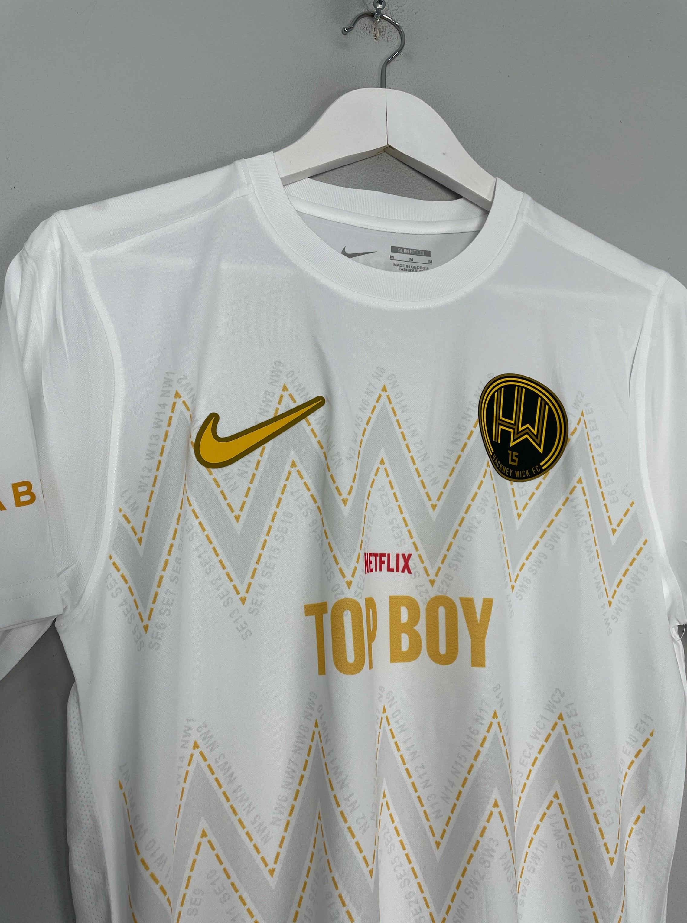 Non Irritating Seamless Edges Anti Pilling Construction 2023/24 HACKNEY WICK X TOP BOY AWAY SHIRT (MULTIPLE SIZES) NIKE