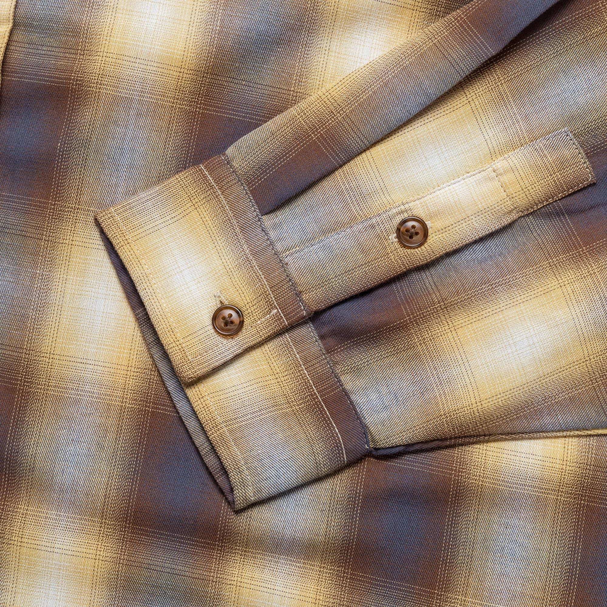 Tagless label Workwear Approved Big LS Shirt - Sun Plaid