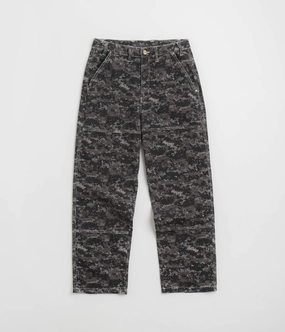 Relaxed fit wear Butter Goods Work Pants - Dark Digital Camo