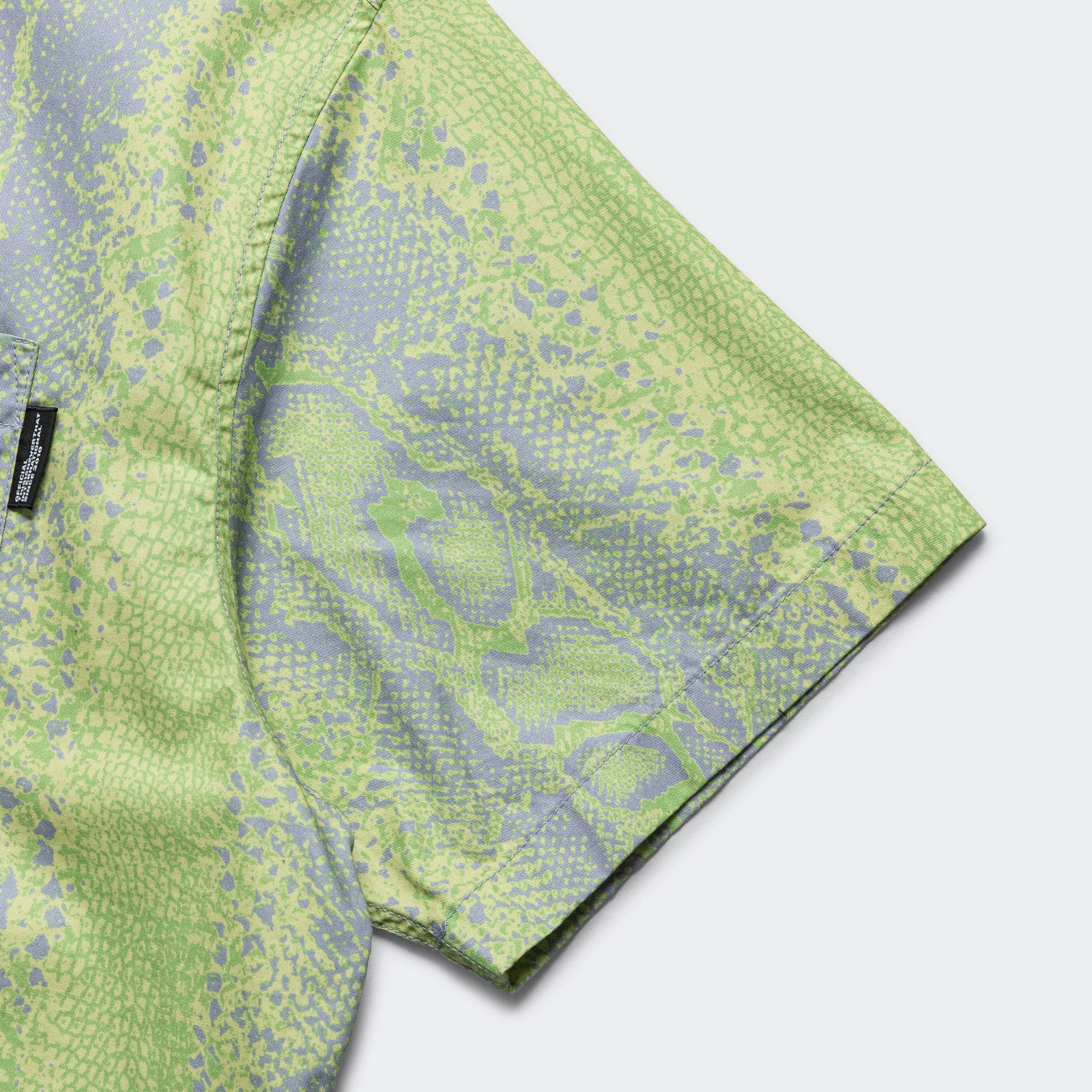 Python SS Shirt - Light Green Lightweight Material