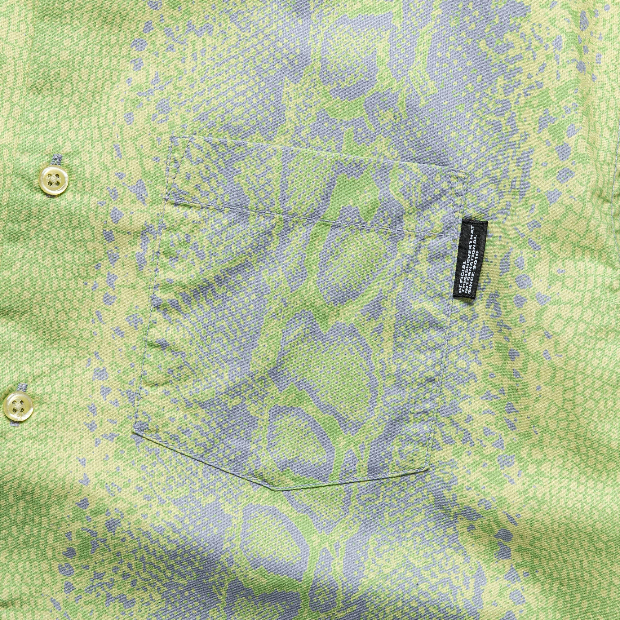 Python SS Shirt - Light Green Fashion Statement