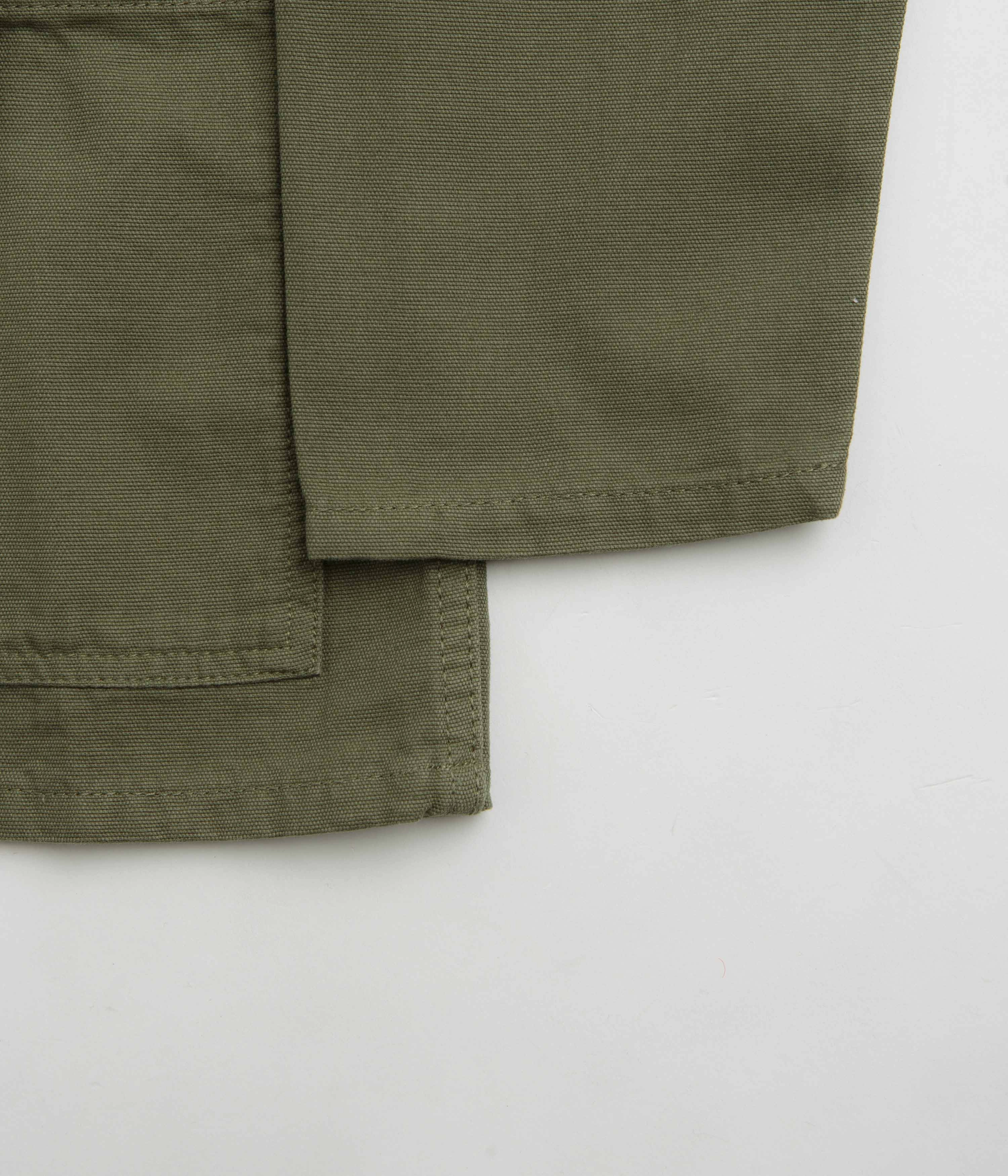 Corporate Wear adult clothing Service Works Canvas Chore Shirt - Olive