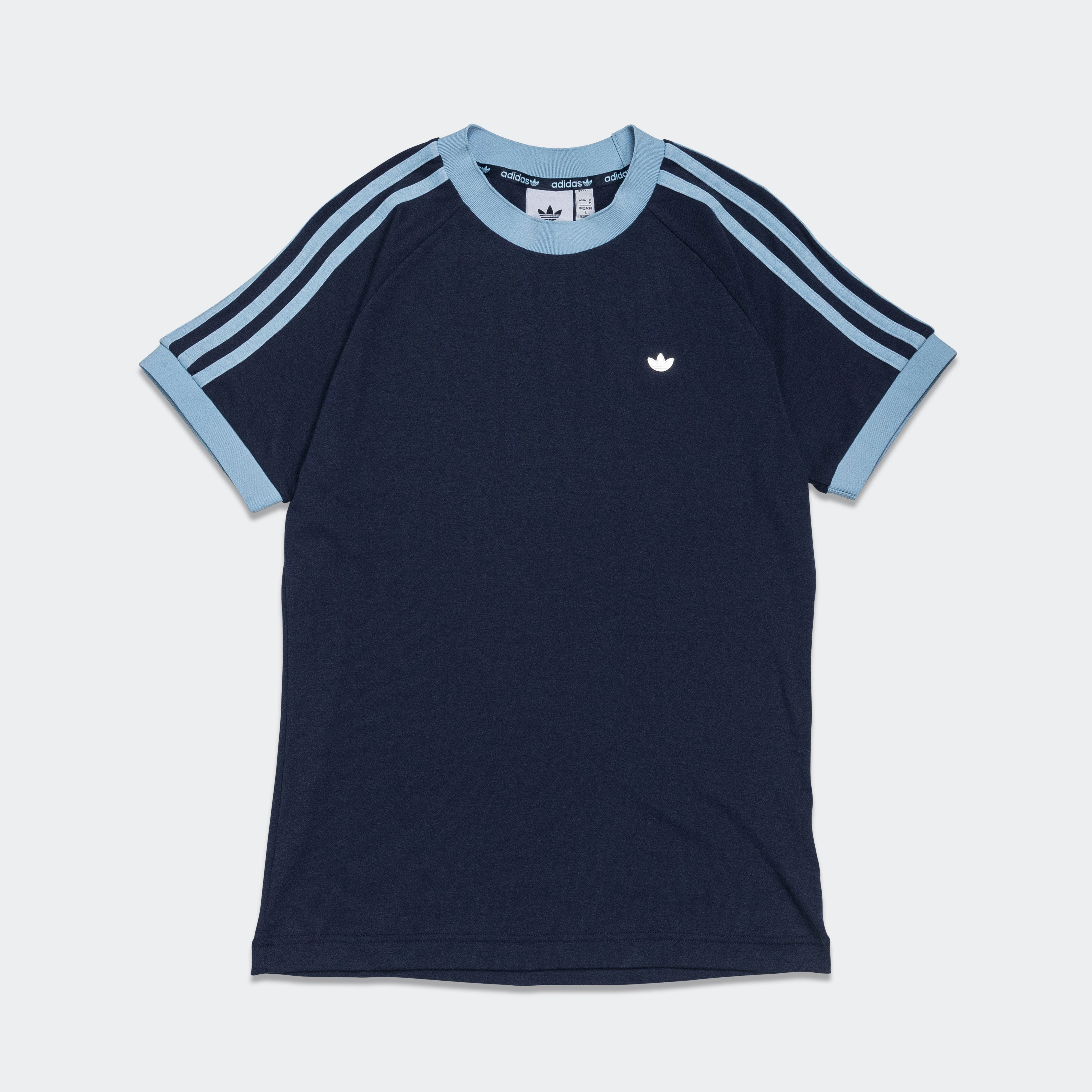 Fade Resistant Coating Soft touch finish Cali Tee - Night Indigo