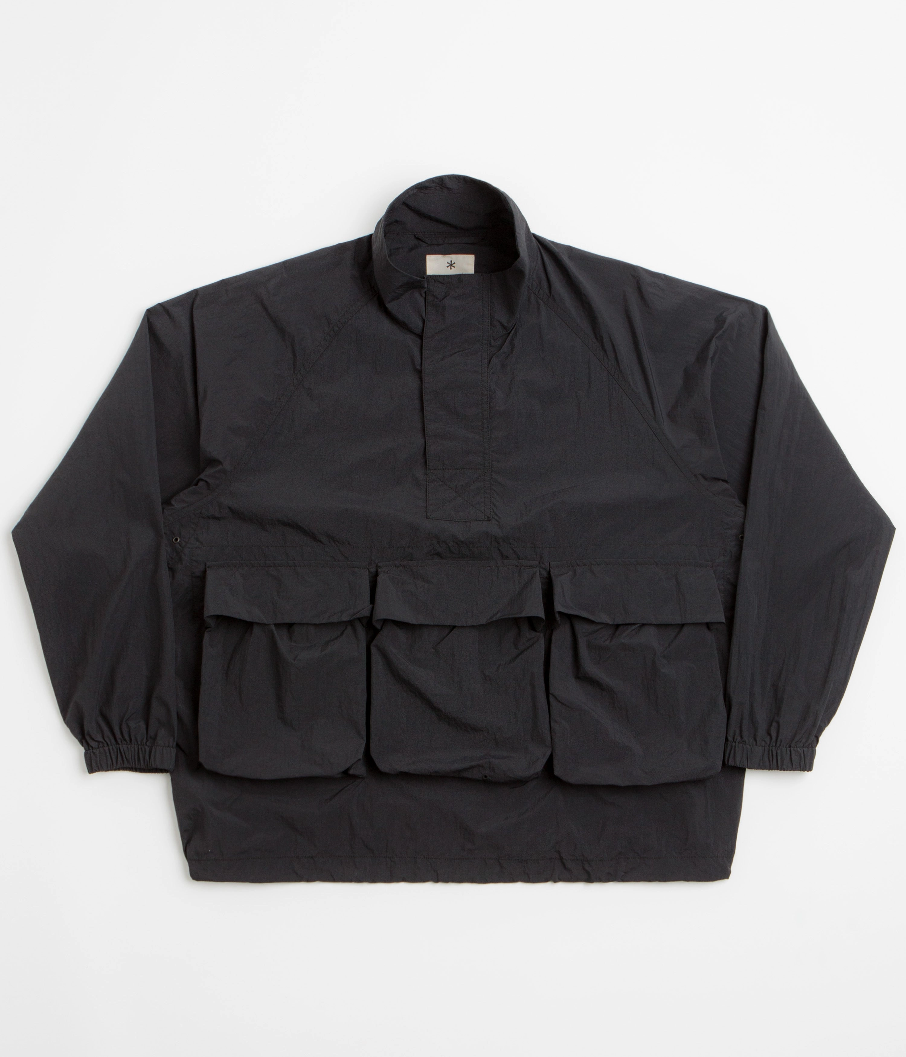 group outing Snow Peak Nylon Tussah Anorak - Black