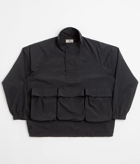 group outing Snow Peak Nylon Tussah Anorak - Black