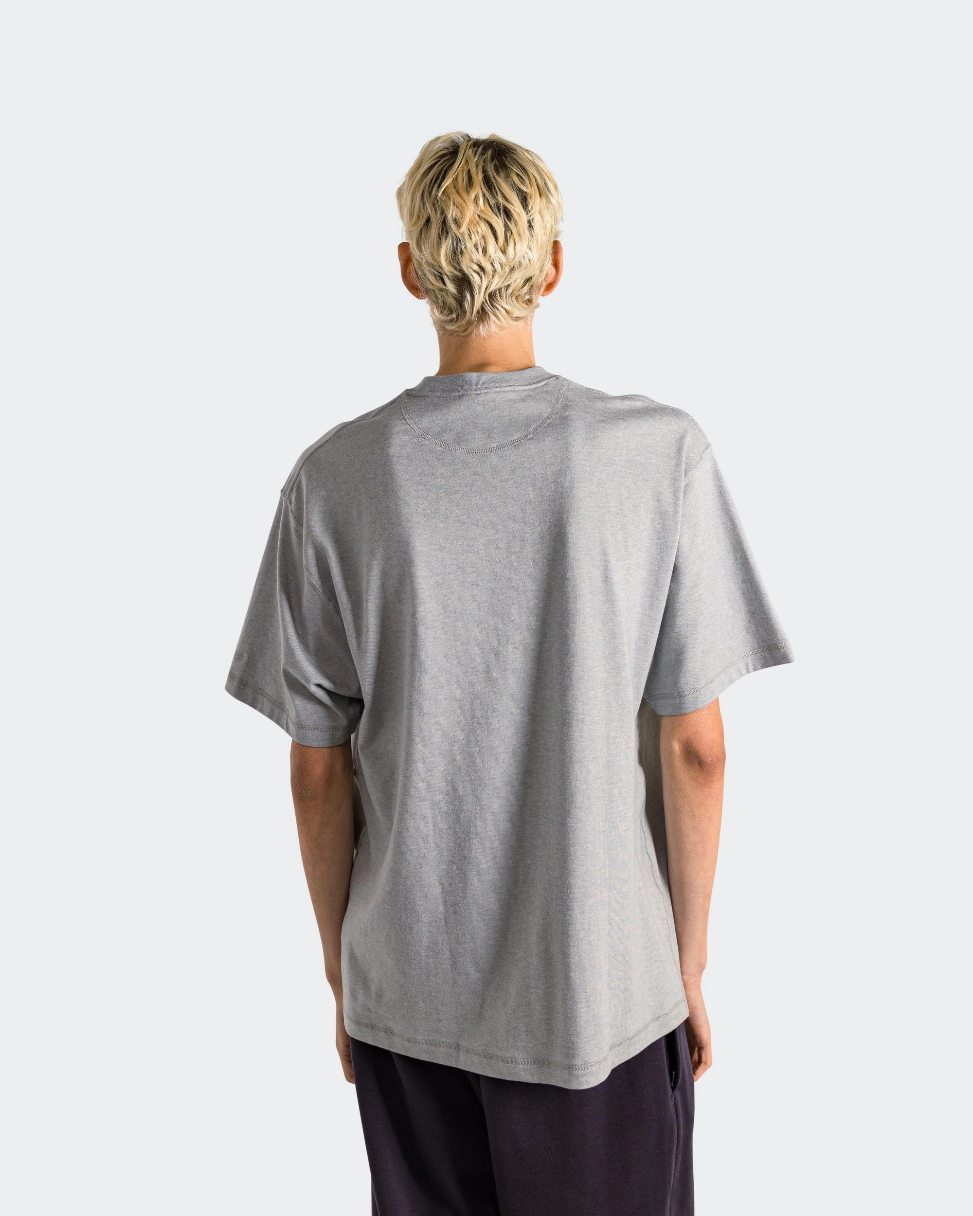 Soft and Light Wool Classics SS Tee - Matte Silver