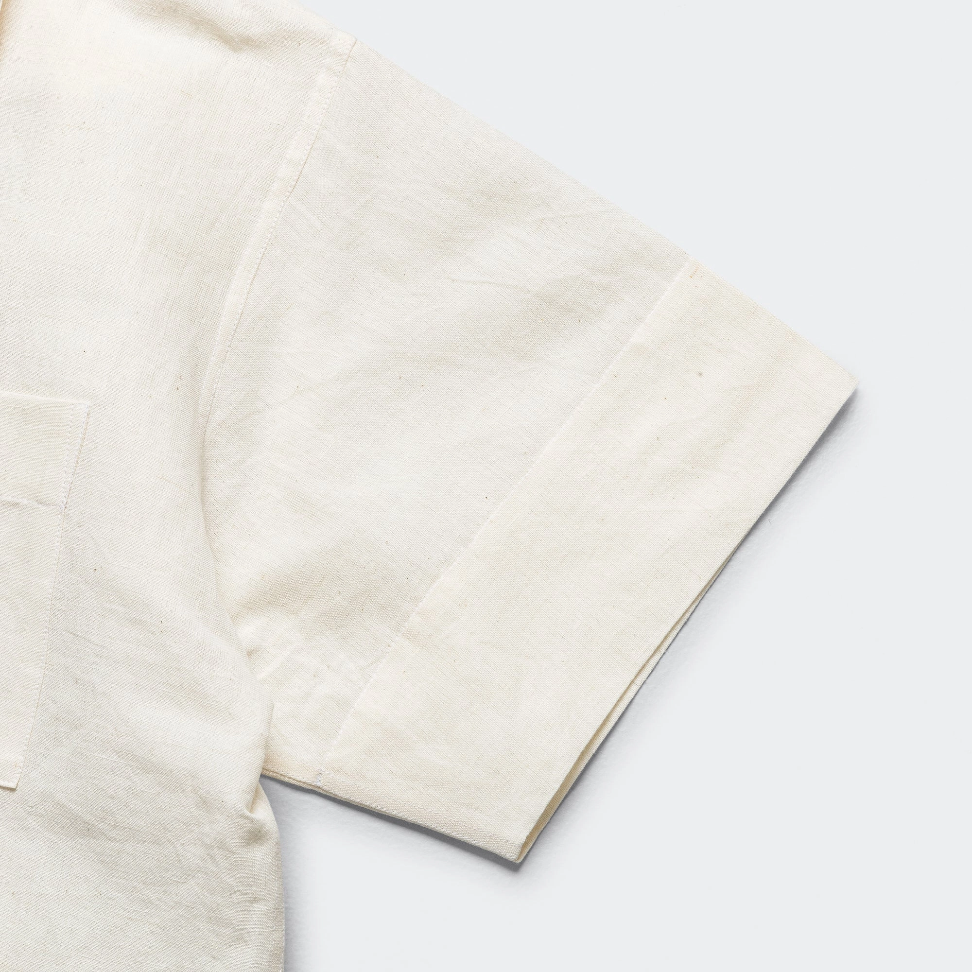 Greetings Shirt - Ecru Block Bold Prints