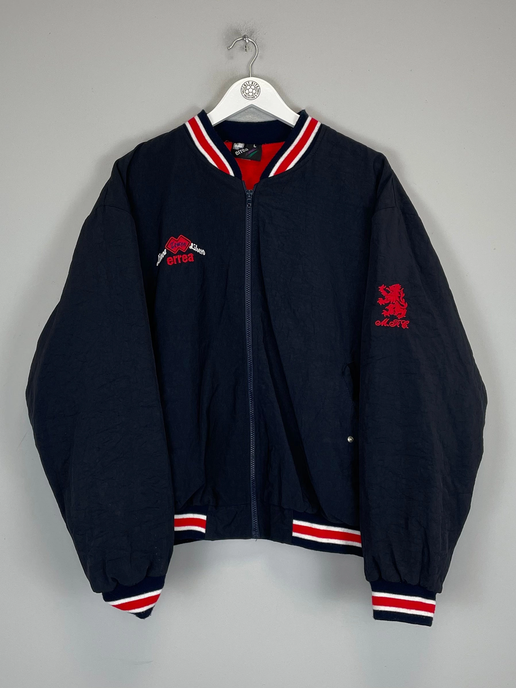 2001/07 MIDDLESBROUGH BOMBER JACKET (L) ERREA Resilient UVProtection