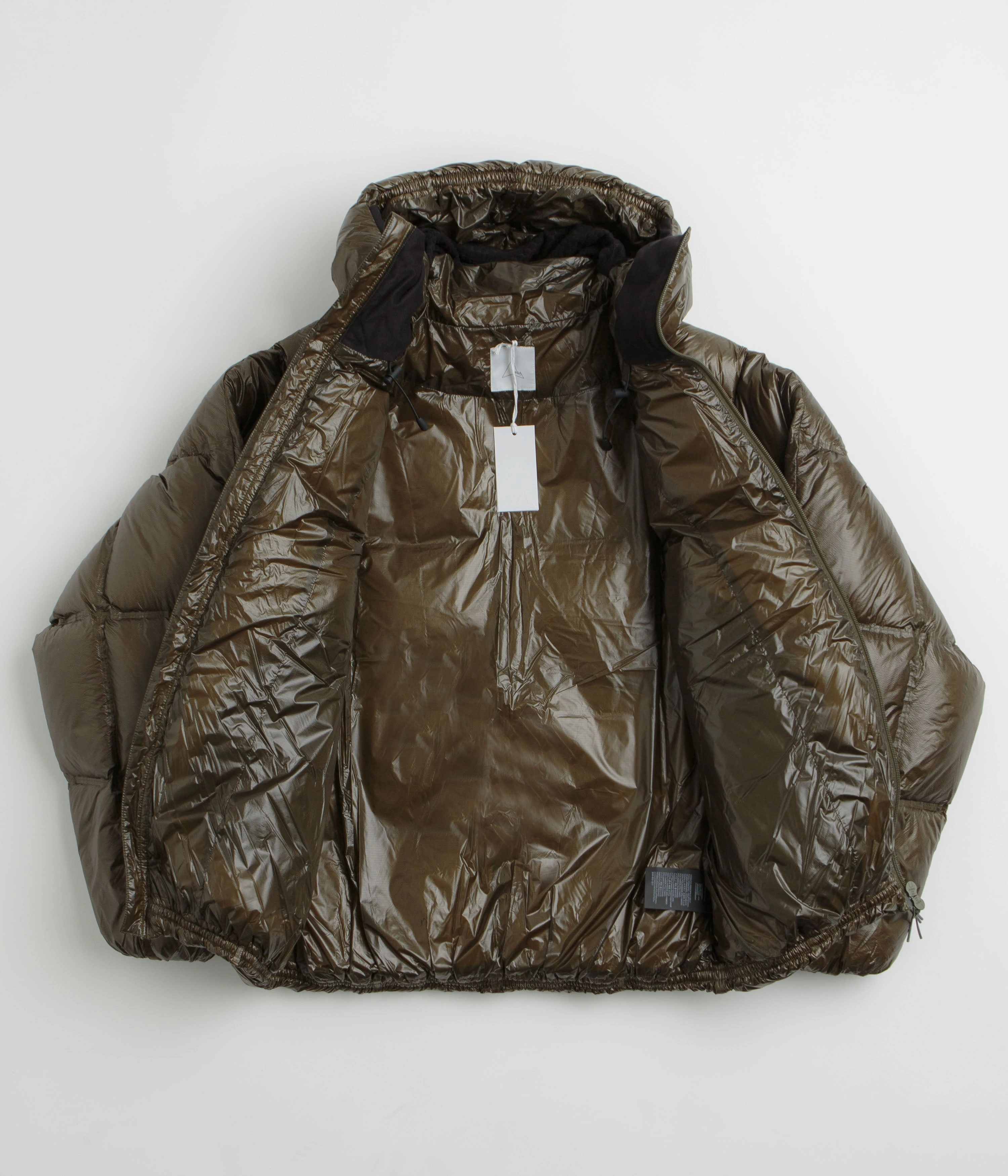 ROA Cube Power Down Jacket - Dark Green Envision Waterproof Outer Layer