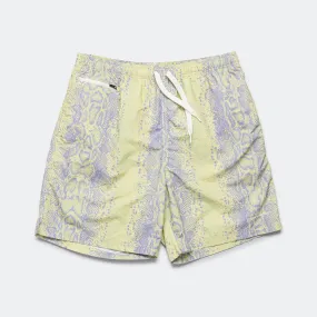 Smooth Flatlock Seams Board Short - Python