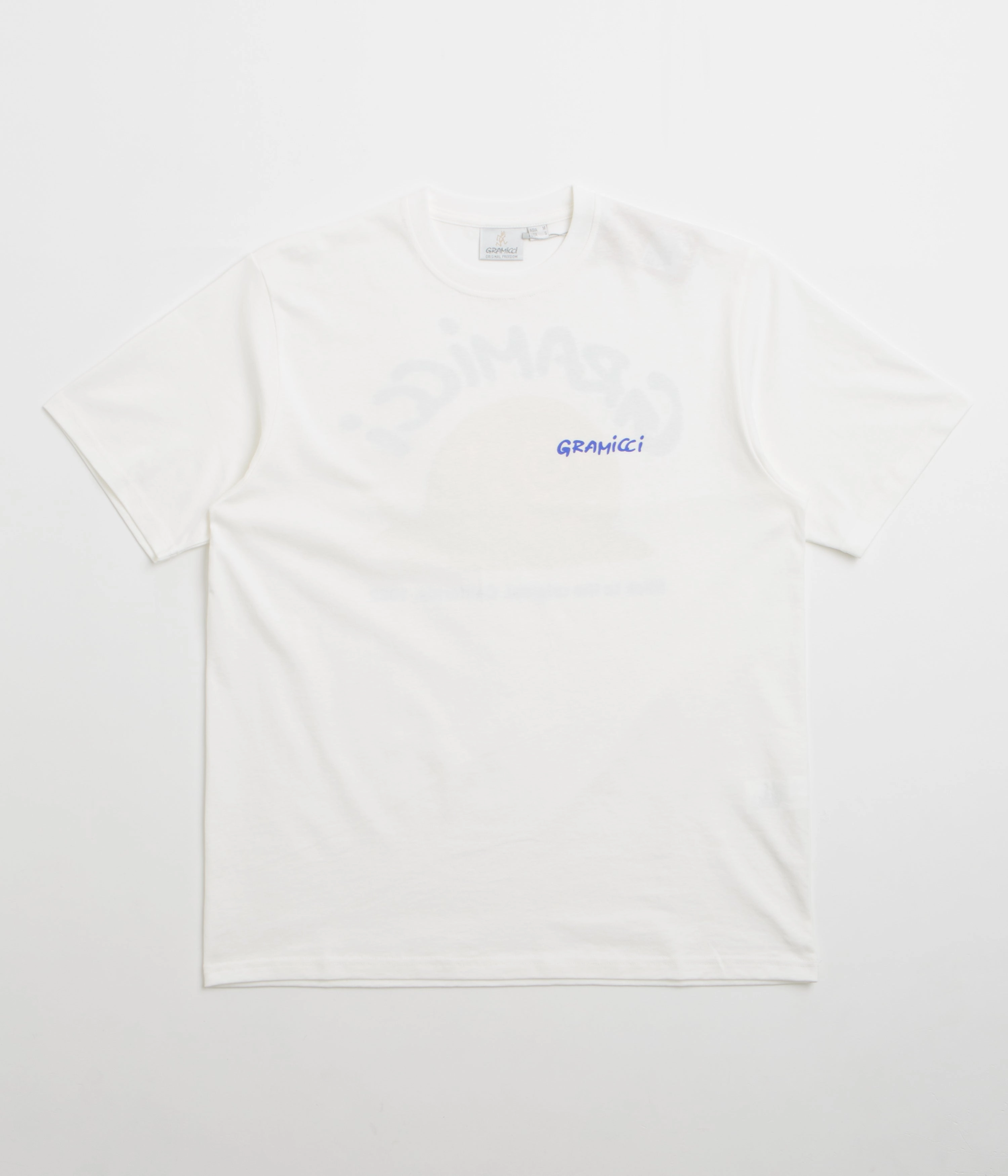 Seasonal Trend Fashionable Piece Gramicci Snail T-Shirt - White