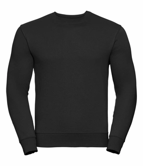 Sweatshirt with set in sleeves | BLACK Urban Cool