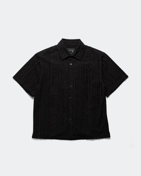 Reinforced Elasticity Hold SS Shirt - Black Tux