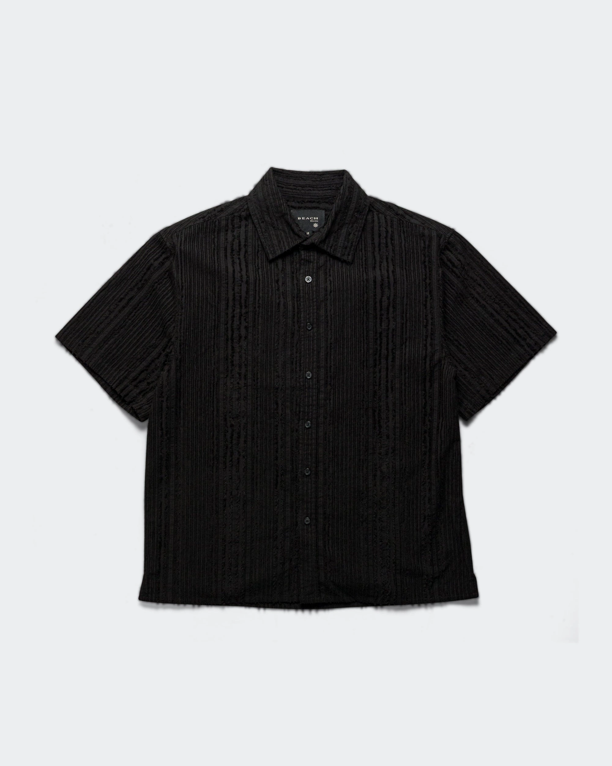 Reinforced Elasticity Hold SS Shirt - Black Tux