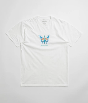 Workout Gear Fucking Awesome Butterfly T-Shirt - White
