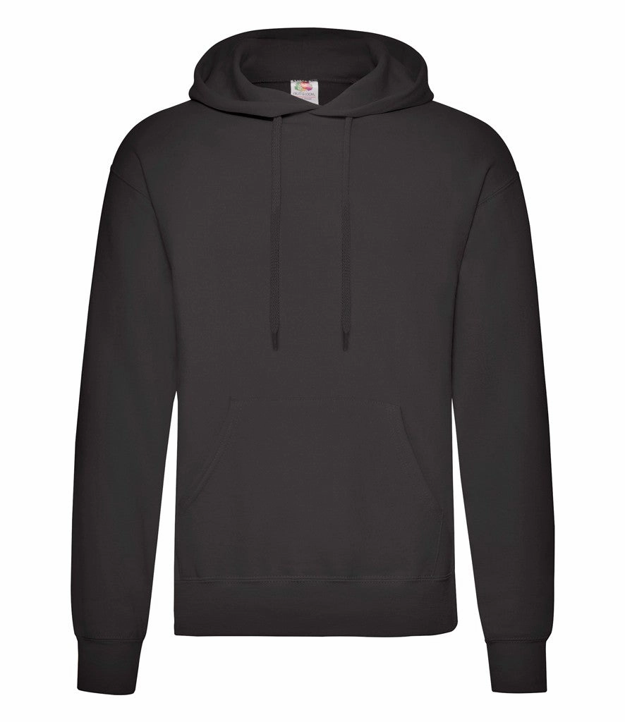 spandex blend disabled friendly Hooded Sweat | BLACK