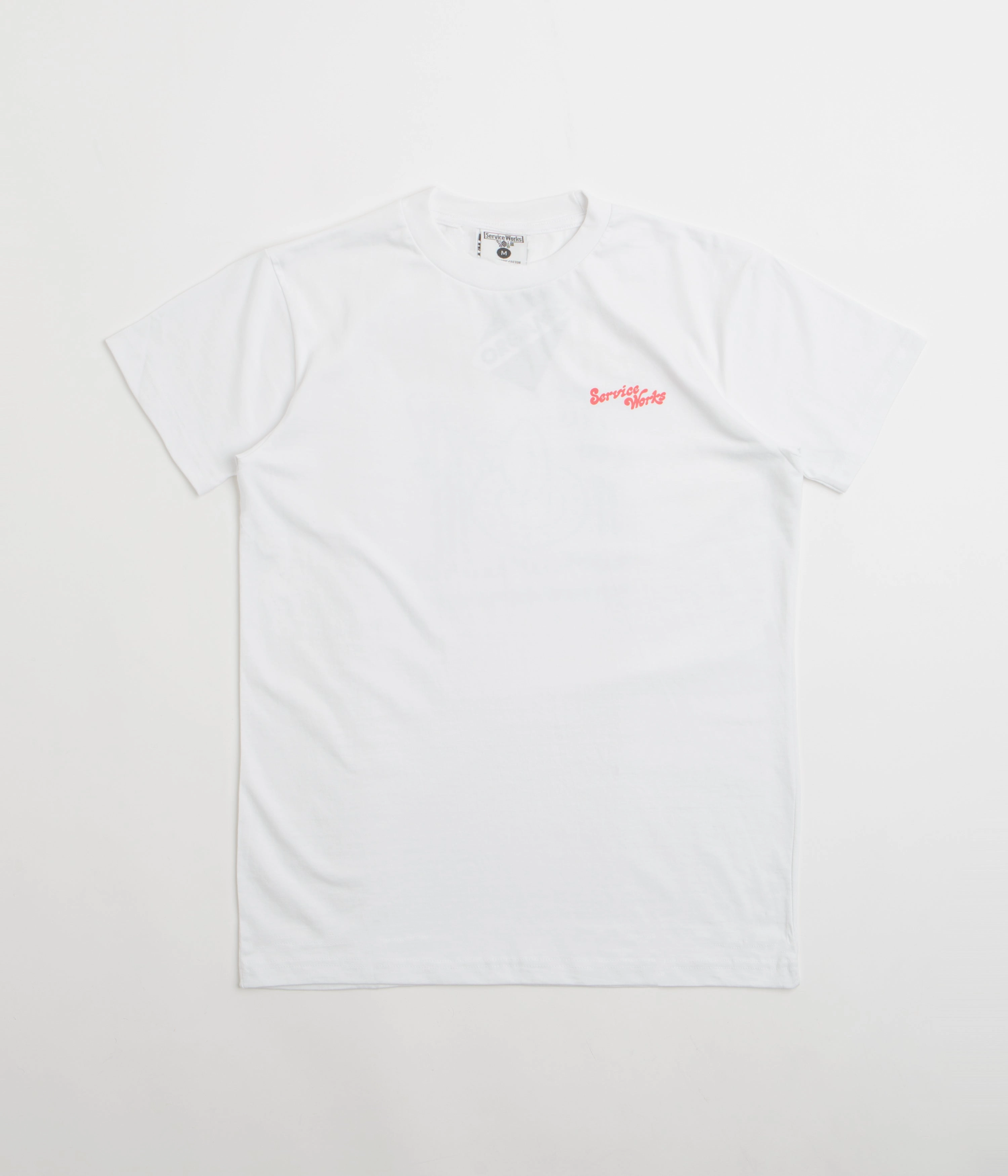 Service Works Work   Pleasure T-Shirt - White Perfect Fit