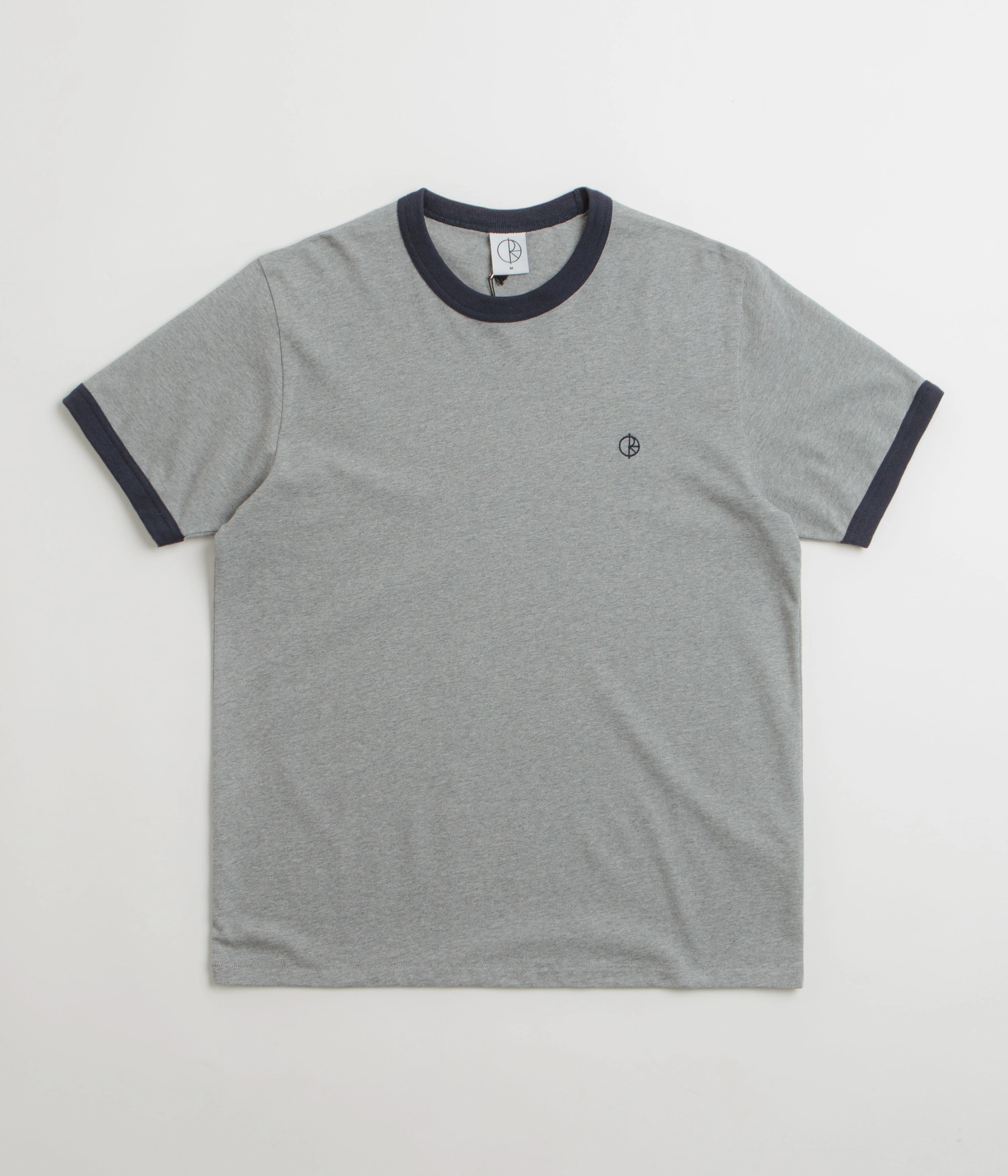 Perfect for Layering Polar Ringer T-Shirt - Heather Grey / Navy / Navy